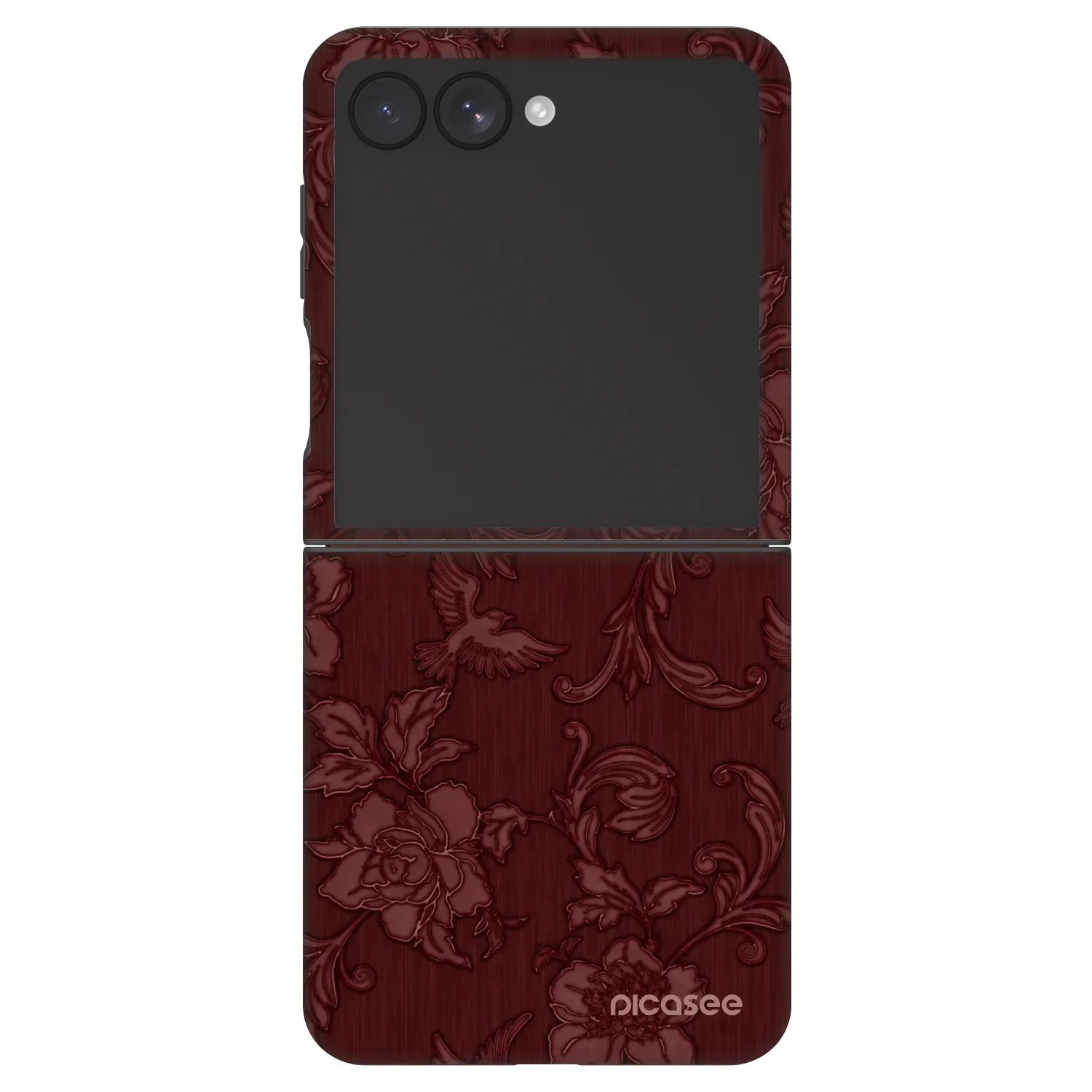 Picasee Fashion Case pre Samsung Galaxy Z Flip7 5G - Red Elegance