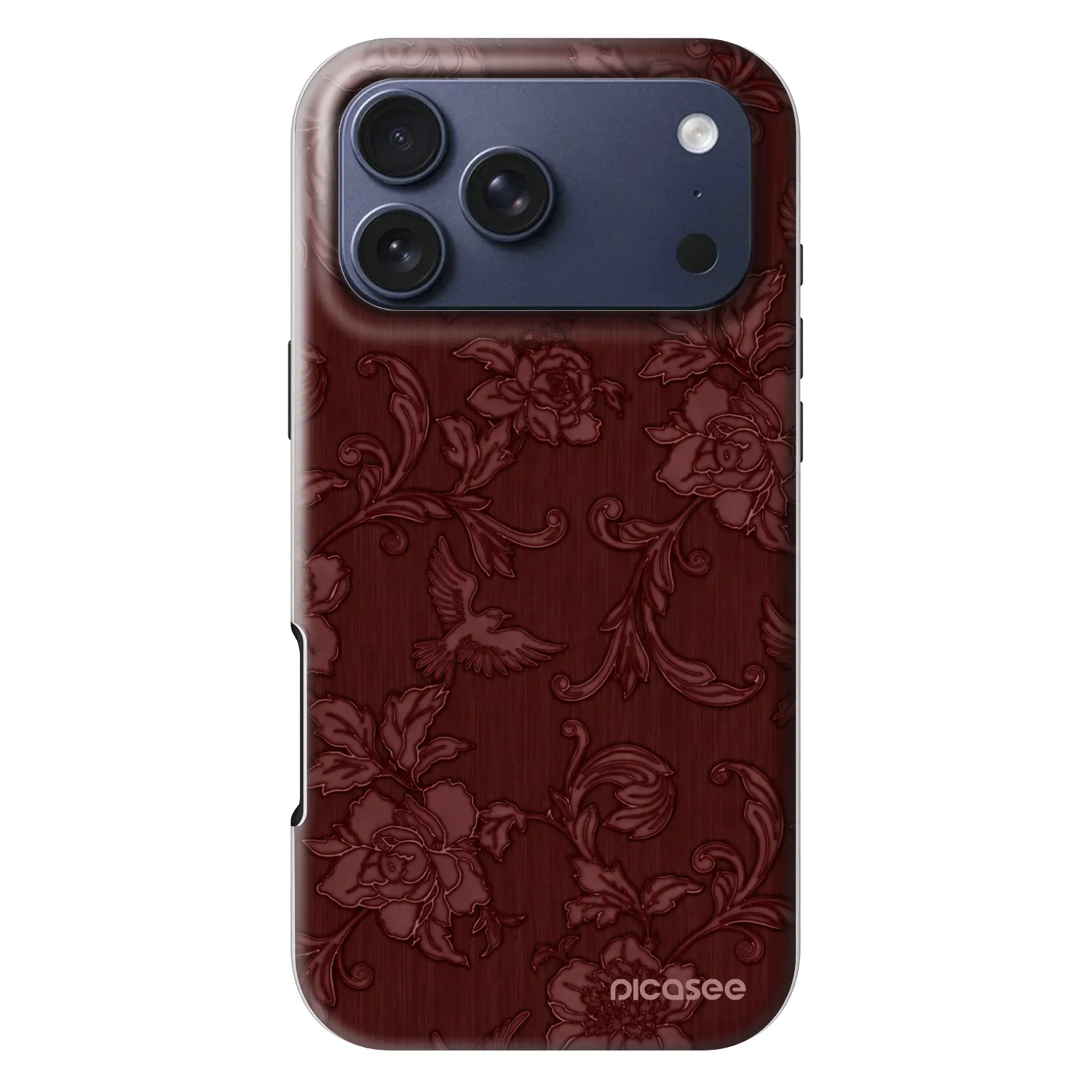 Picasee Fashion Case MagSafe pre Apple iPhone 18 Pro Max - Red Elegance