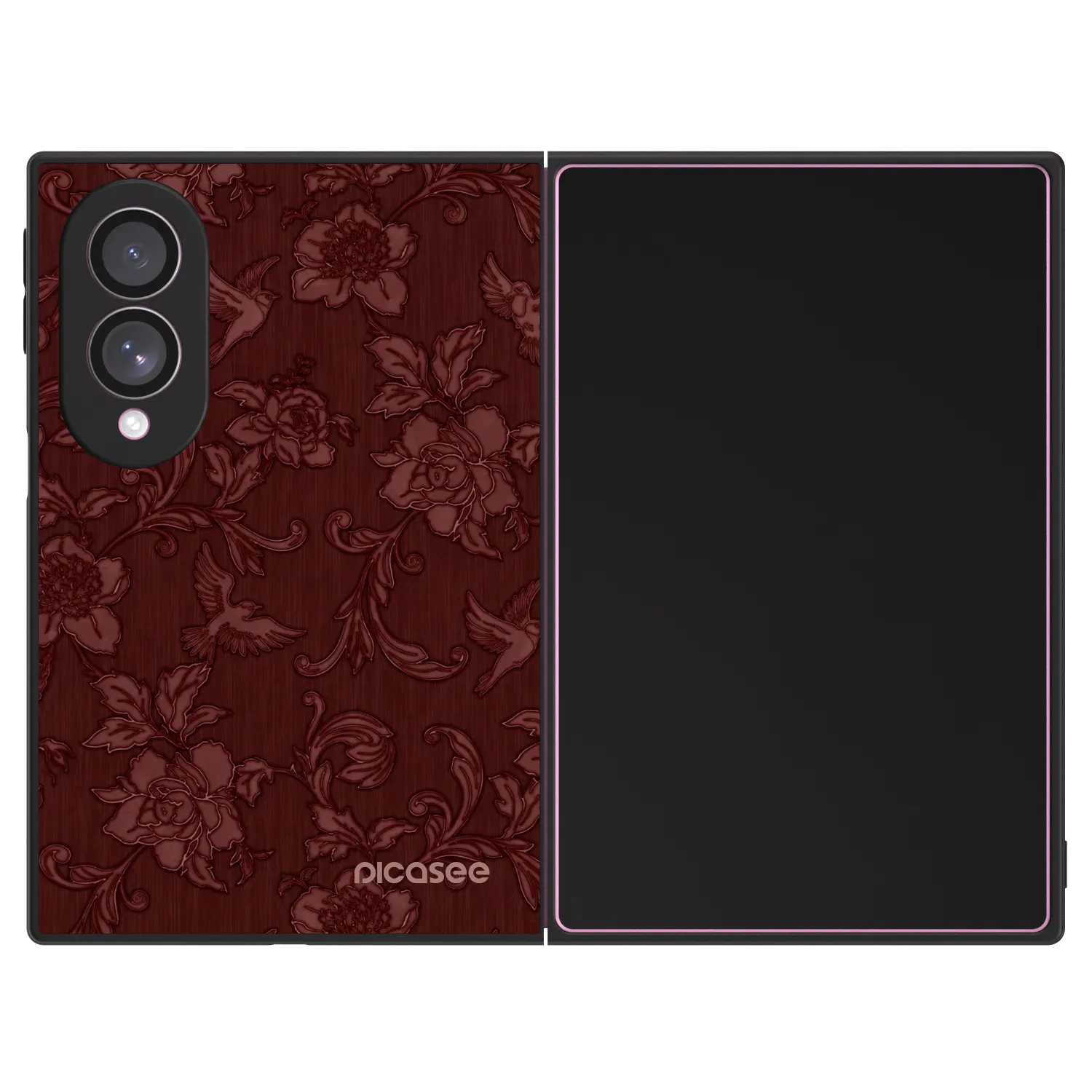 Picasee ULTIMATE CASE pro Samsung Galaxy Z Fold8 5G - Red Elegance