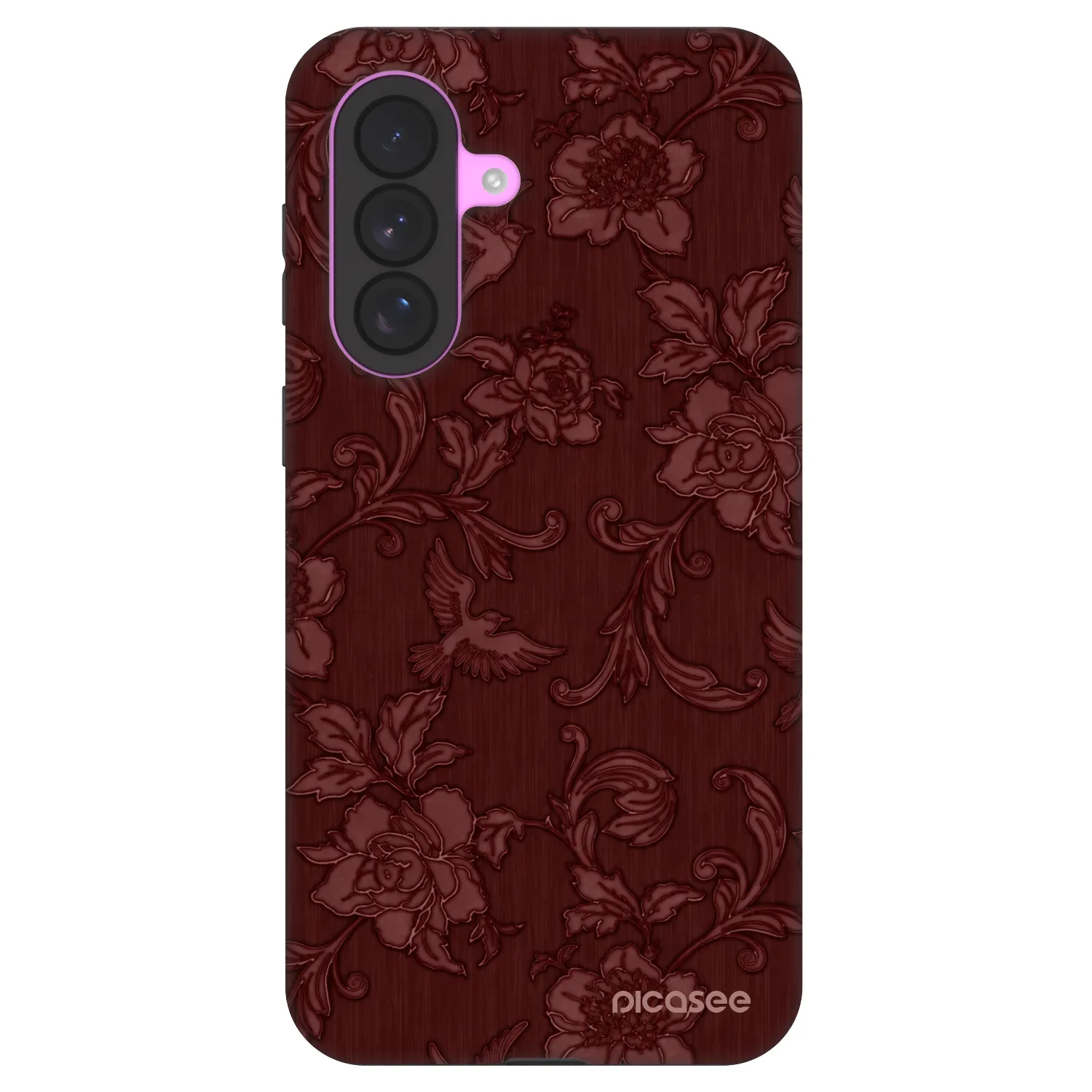 Picasee Fashion Case pre Samsung Galaxy A37 - Red Elegance