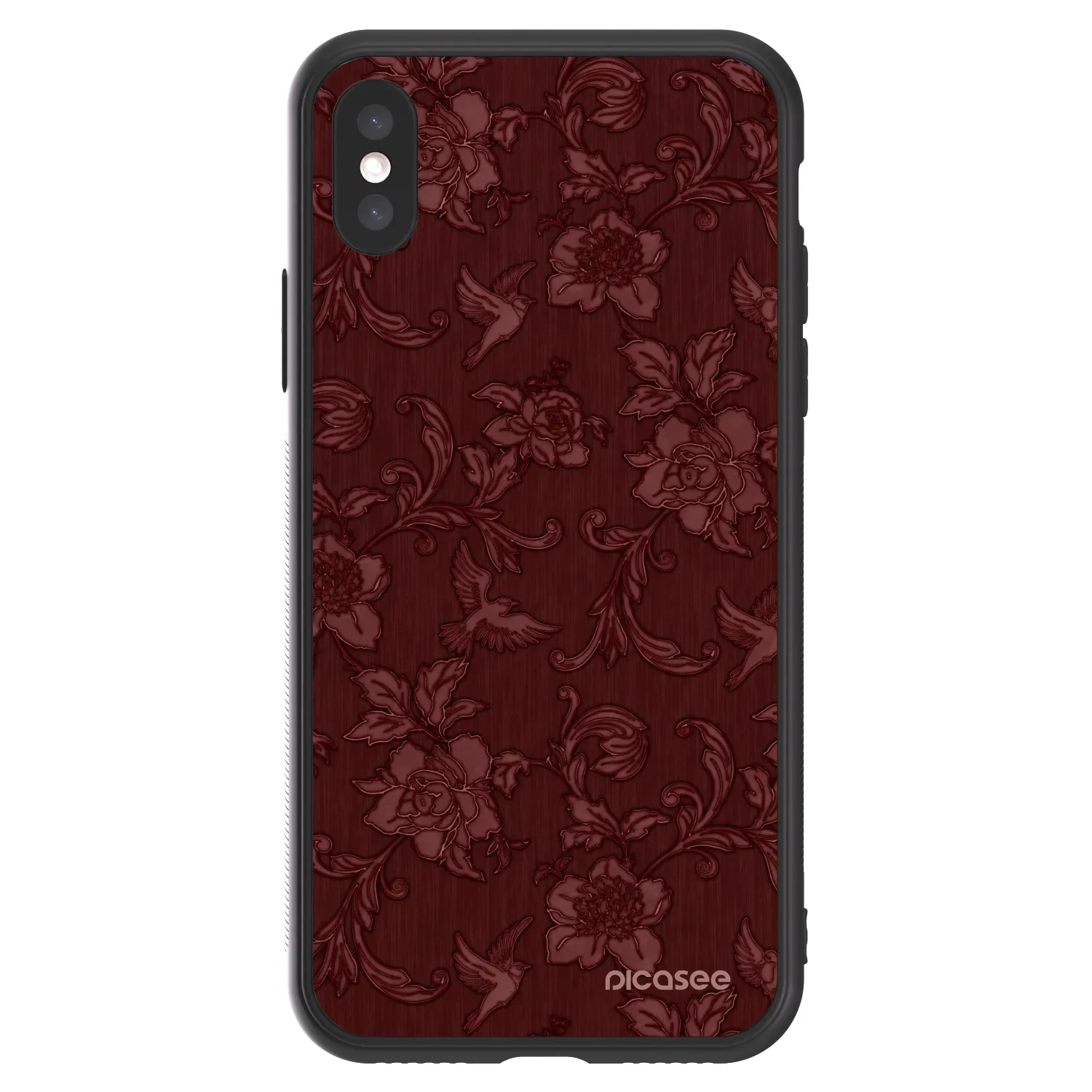 Picasee ULTIMATE CASE pro Apple iPhone X/XS - Red Elegance