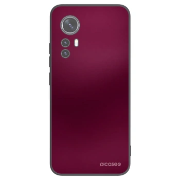 Picasee silikónový čierny obal pre Xiaomi 12 - Velvet Bordeaux