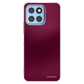 Picasee silikónový prehľadný obal pre Honor X6 - Velvet Bordeaux