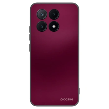 Picasee silikónový čierny obal pre Xiaomi Poco X6 Pro - Velvet Bordeaux