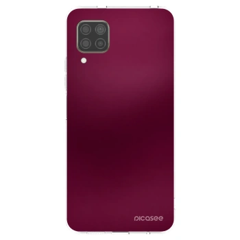 Picasee silikónový prehľadný obal pre Huawei P40 Lite - Velvet Bordeaux