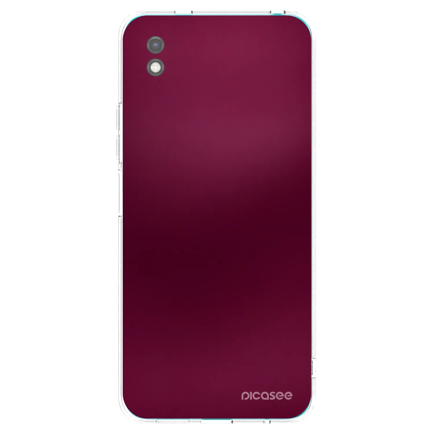 Picasee silikónový čierny obal pre Xiaomi Redmi 9A - Velvet Bordeaux