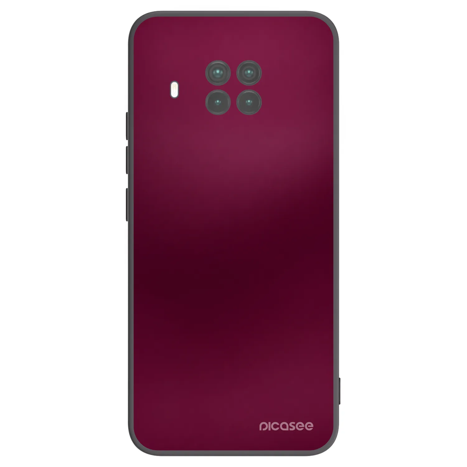 Picasee silikónový čierny obal pre Xiaomi Mi 10T Lite - Velvet Bordeaux