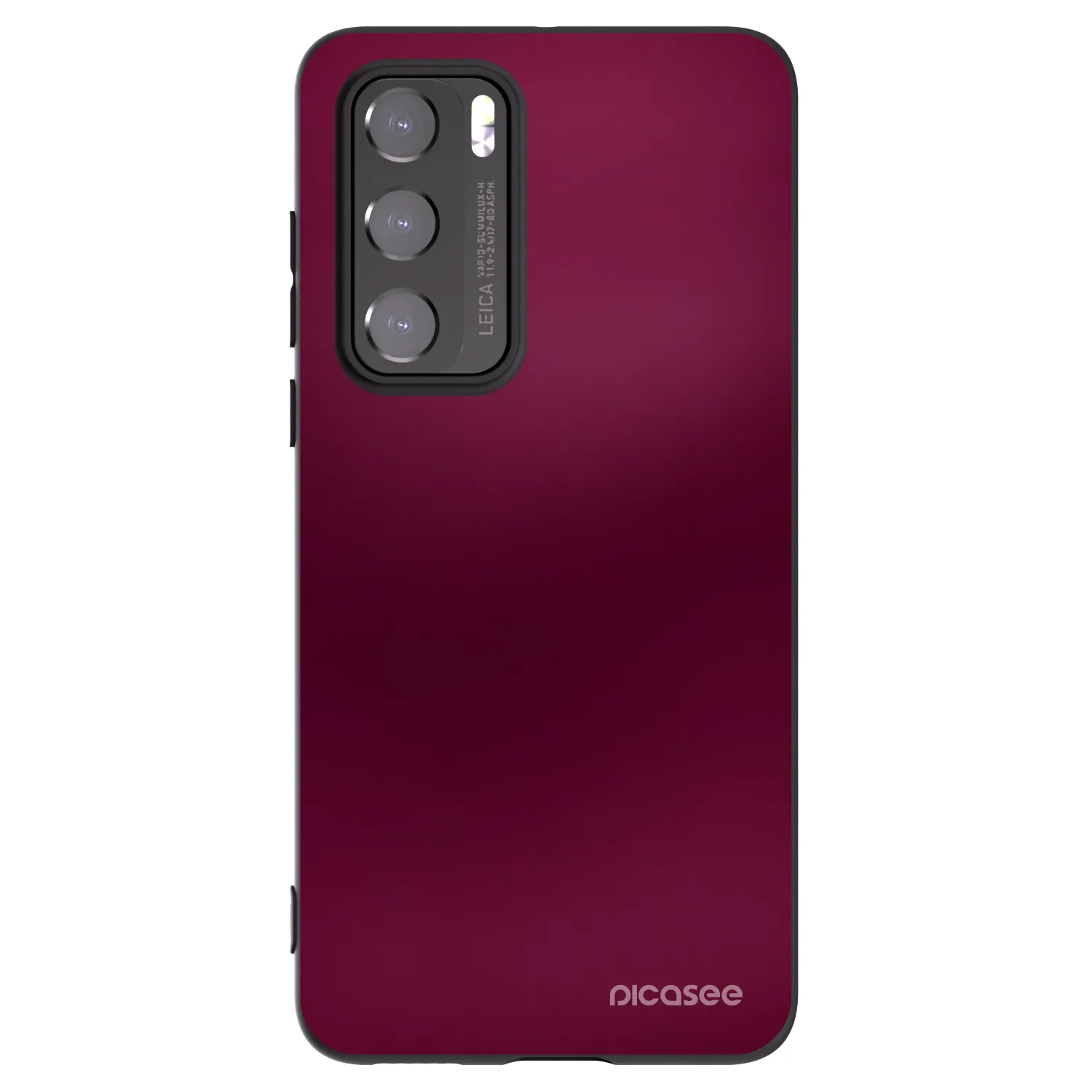 Picasee silikónový čierny obal pre Huawei P40 - Velvet Bordeaux