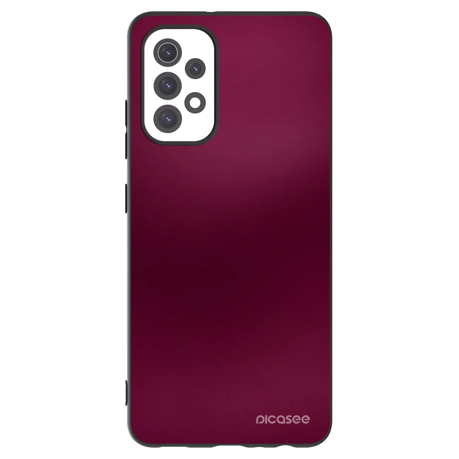 Picasee silikónový čierny obal pre Samsung Galaxy A32 5G A326B - Velvet Bordeaux