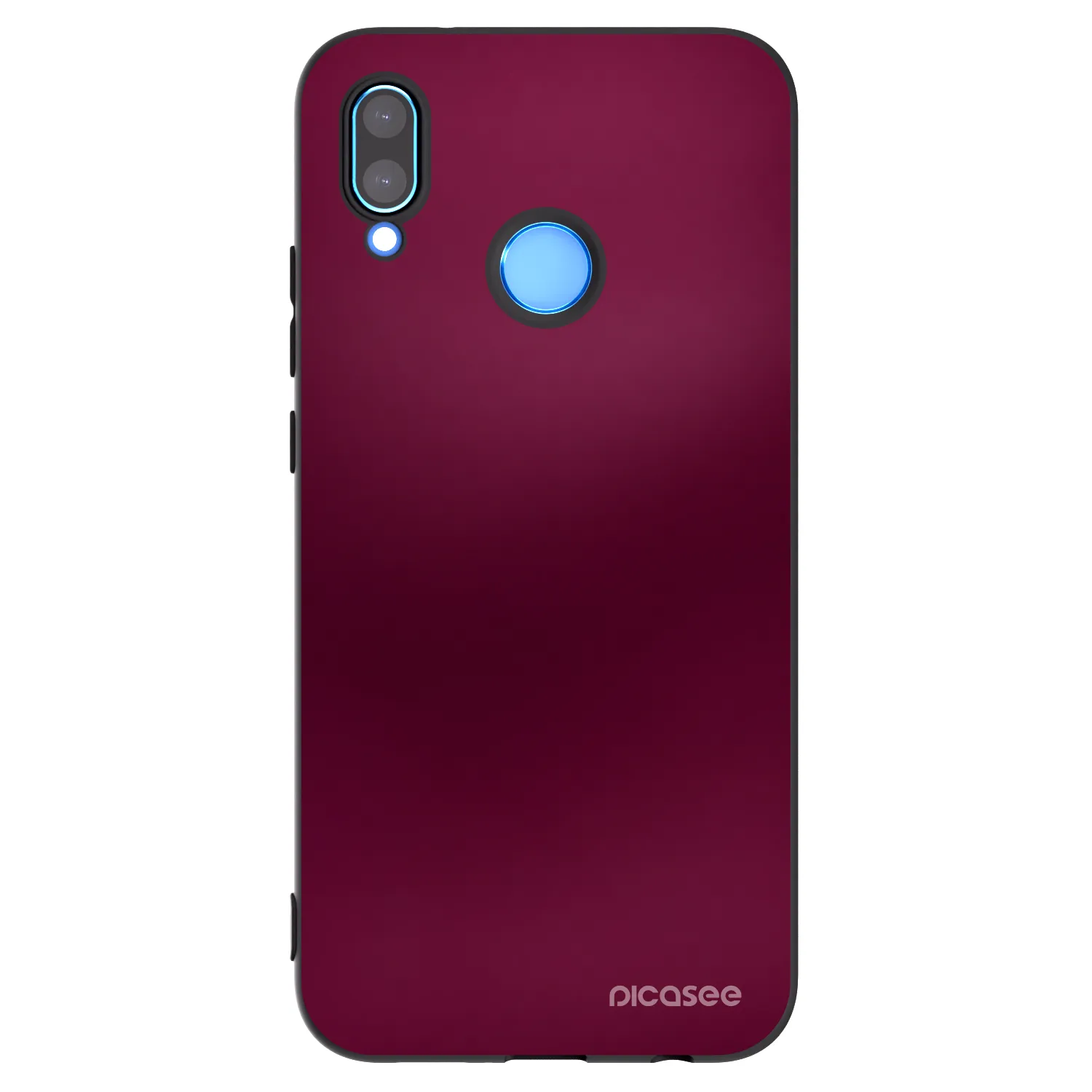 Picasee silikónový čierny obal pre Huawei P20 Lite - Velvet Bordeaux