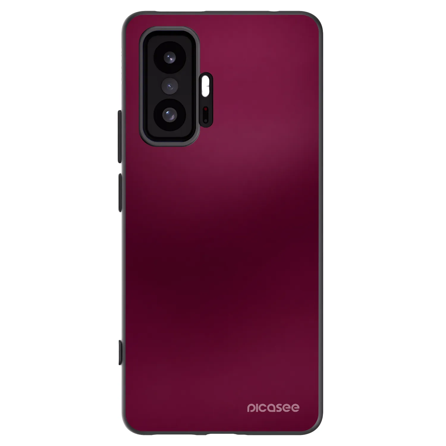 Picasee silikónový čierny obal pre Xiaomi 11T - Velvet Bordeaux
