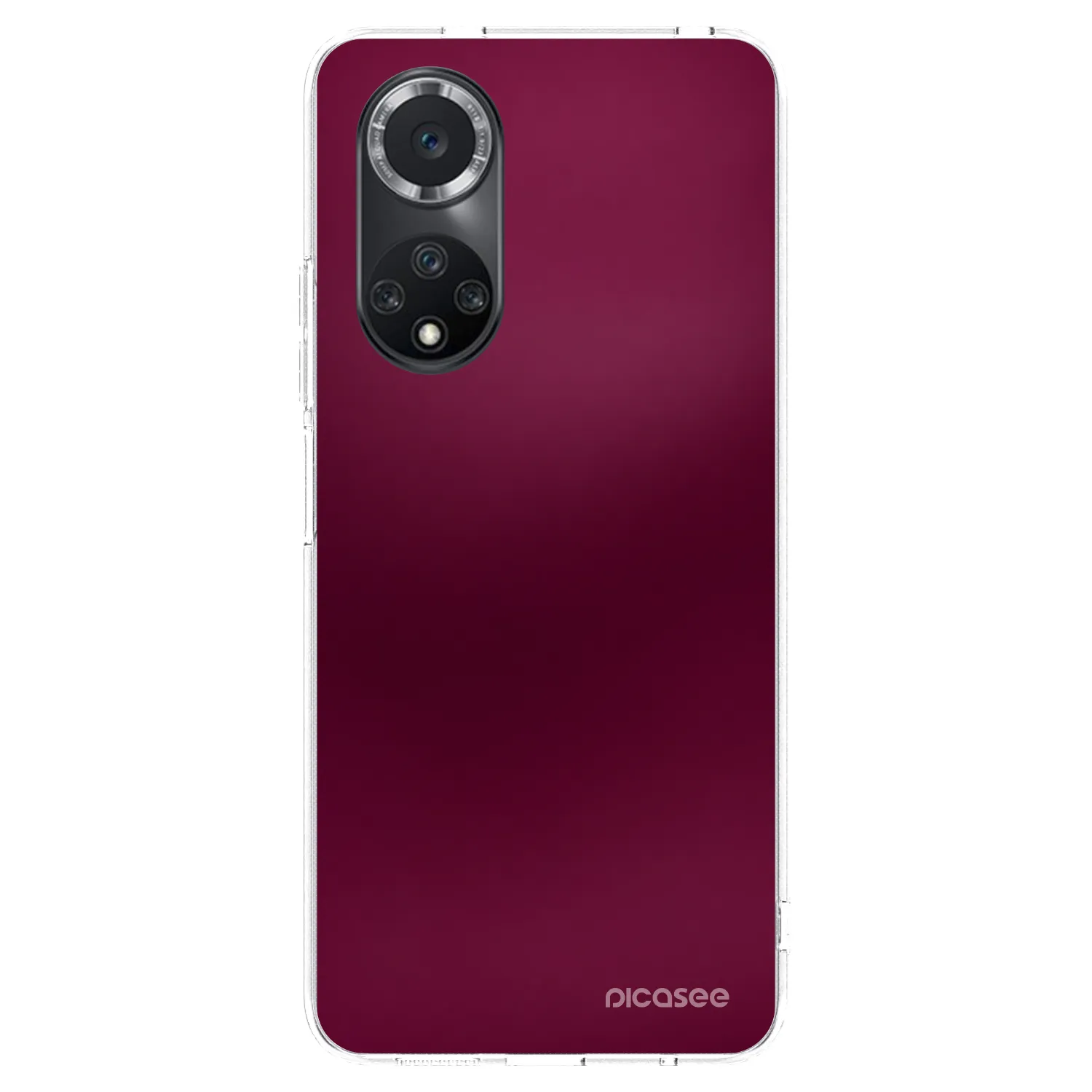 Picasee silikónový prehľadný obal pre Huawei Nova 9 SE - Velvet Bordeaux