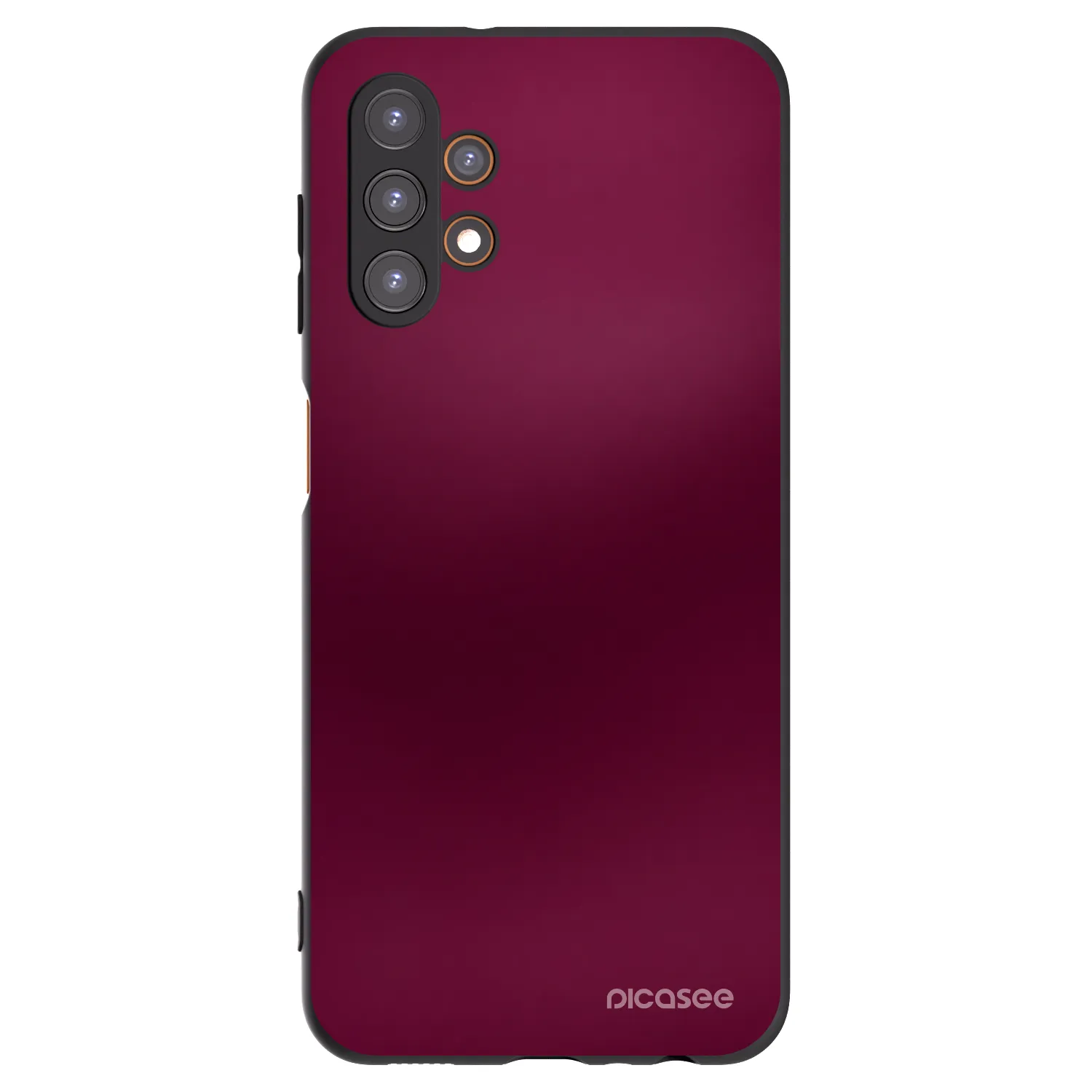 Picasee silikónový čierny obal pre Samsung Galaxy A13 4G A135 - Velvet Bordeaux