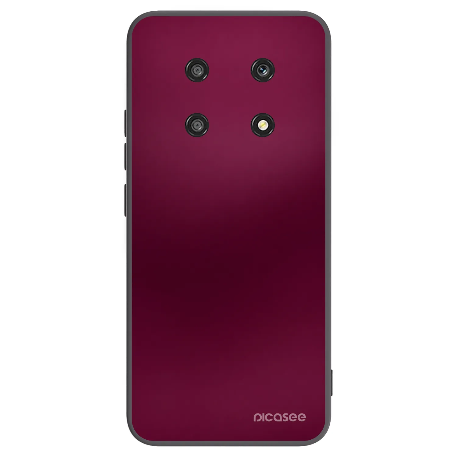 Picasee silikónový čierny obal pre Honor Magic4 Lite 5G - Velvet Bordeaux