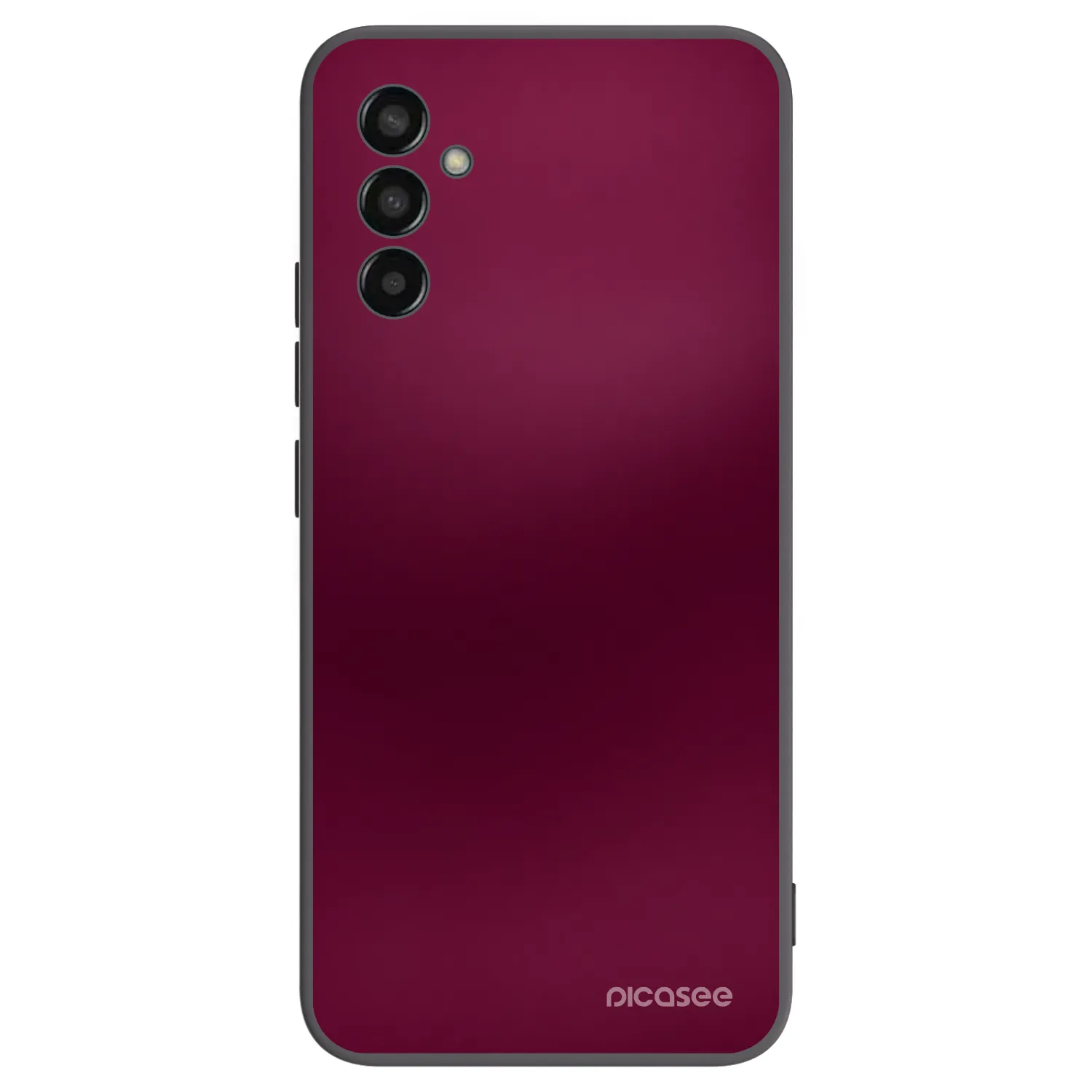 Picasee silikónový čierny obal pre Samsung Galaxy M13 M135F - Velvet Bordeaux