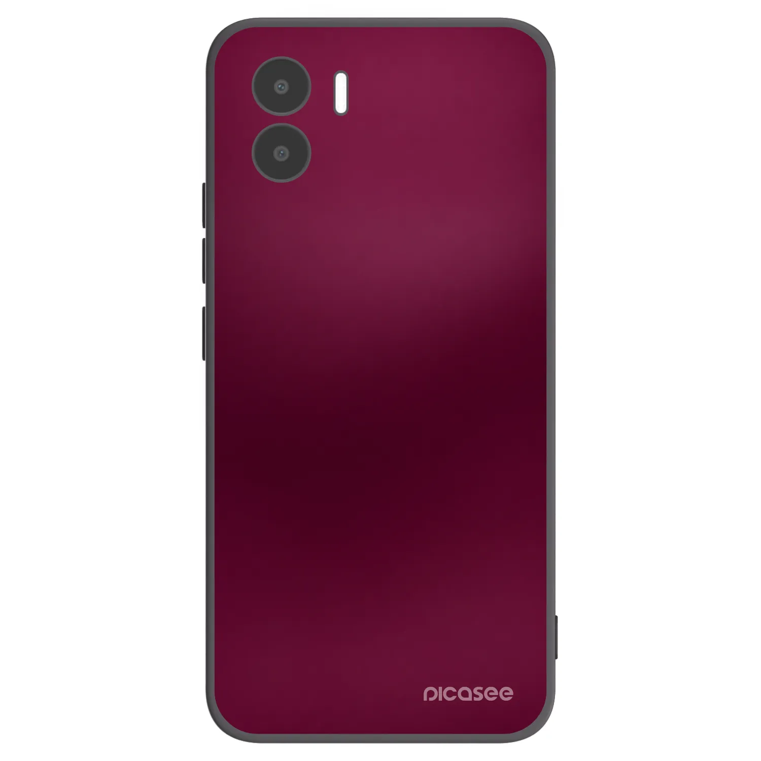 Picasee silikónový čierny obal pre Xiaomi Redmi A1 - Velvet Bordeaux