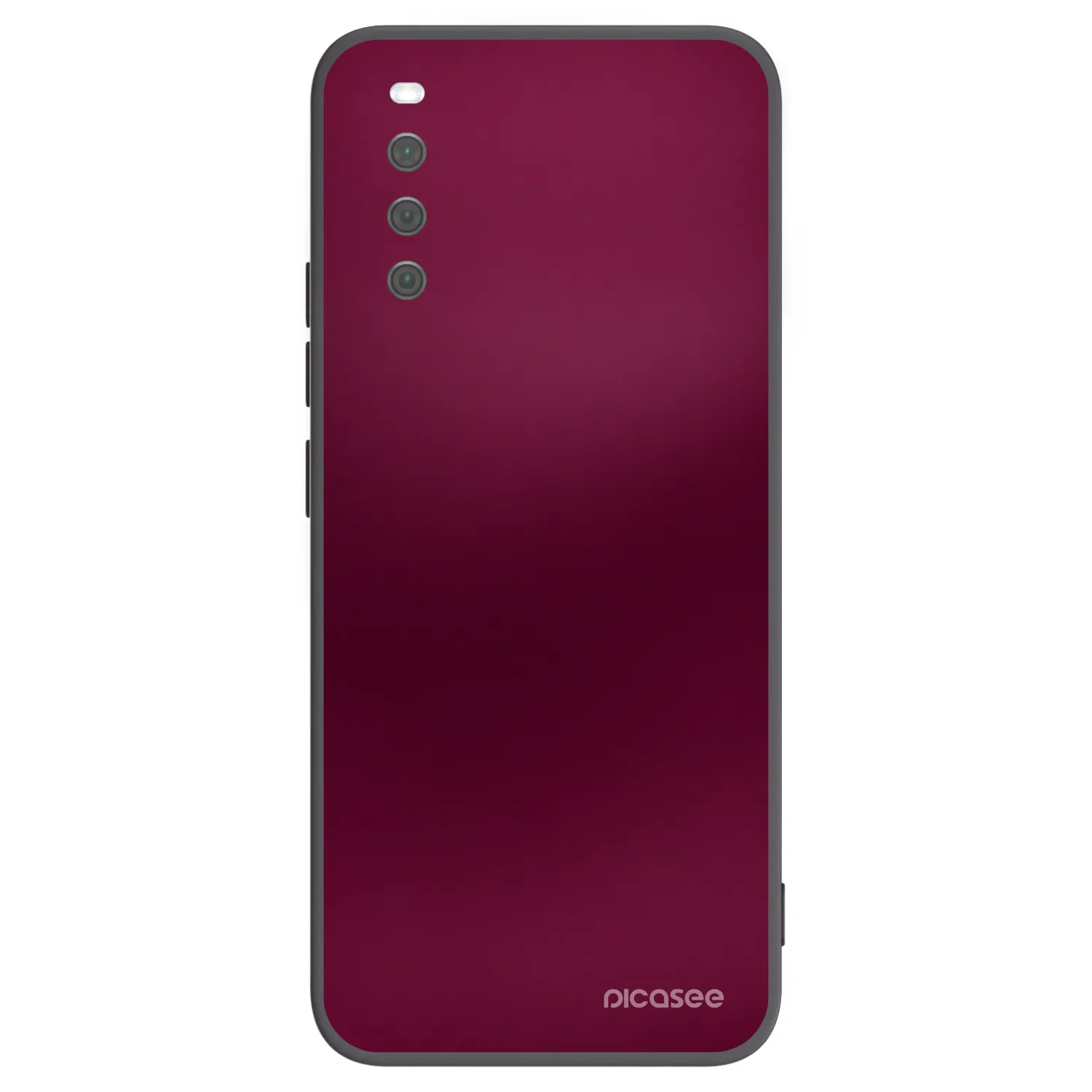 Picasee silikónový čierny obal pre Sony Xperia 10 III - Velvet Bordeaux
