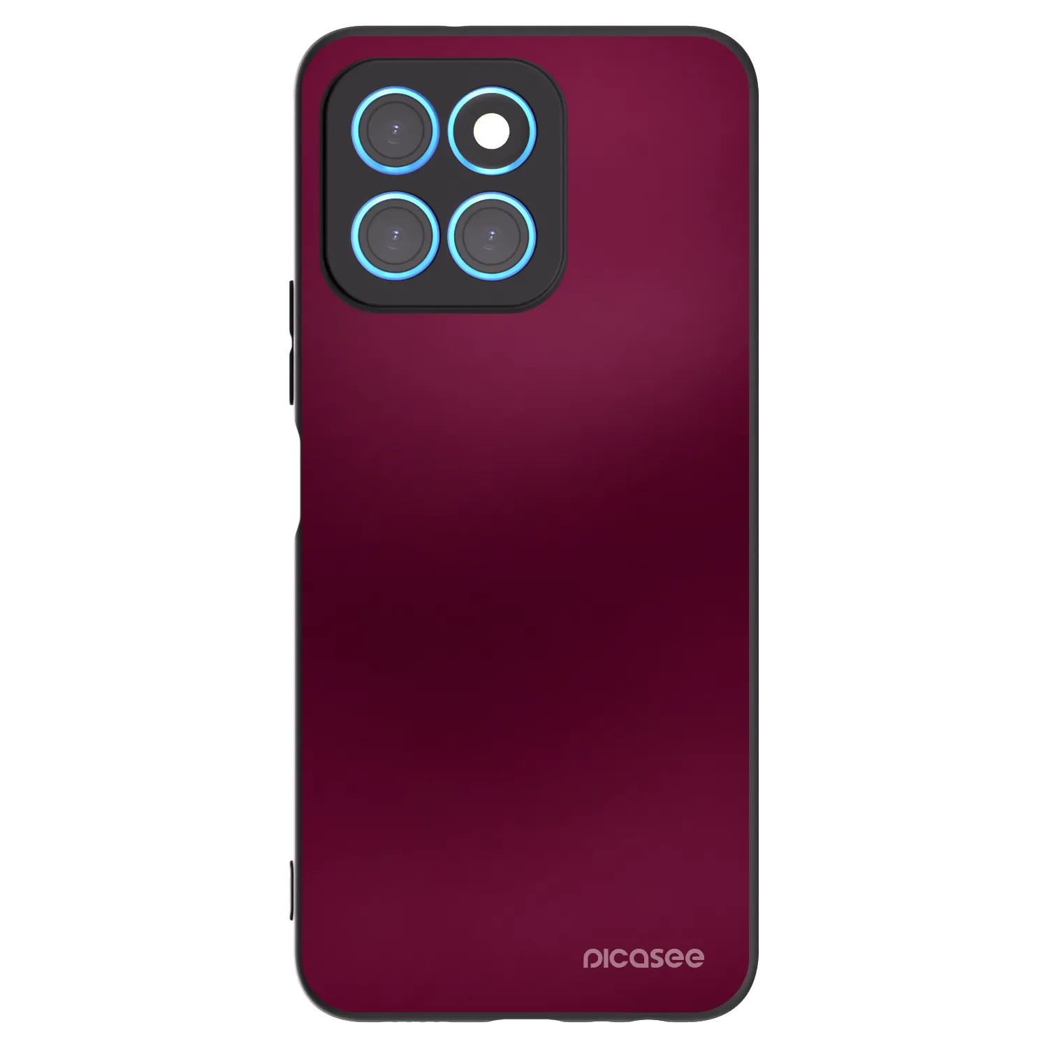 Picasee silikónový čierny obal pre Honor X6 - Velvet Bordeaux
