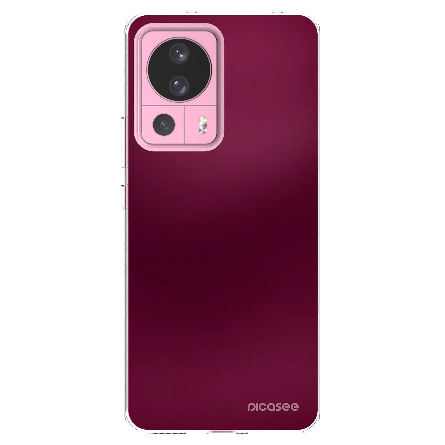 Picasee silikónový prehľadný obal pre Xiaomi 13 Lite - Velvet Bordeaux