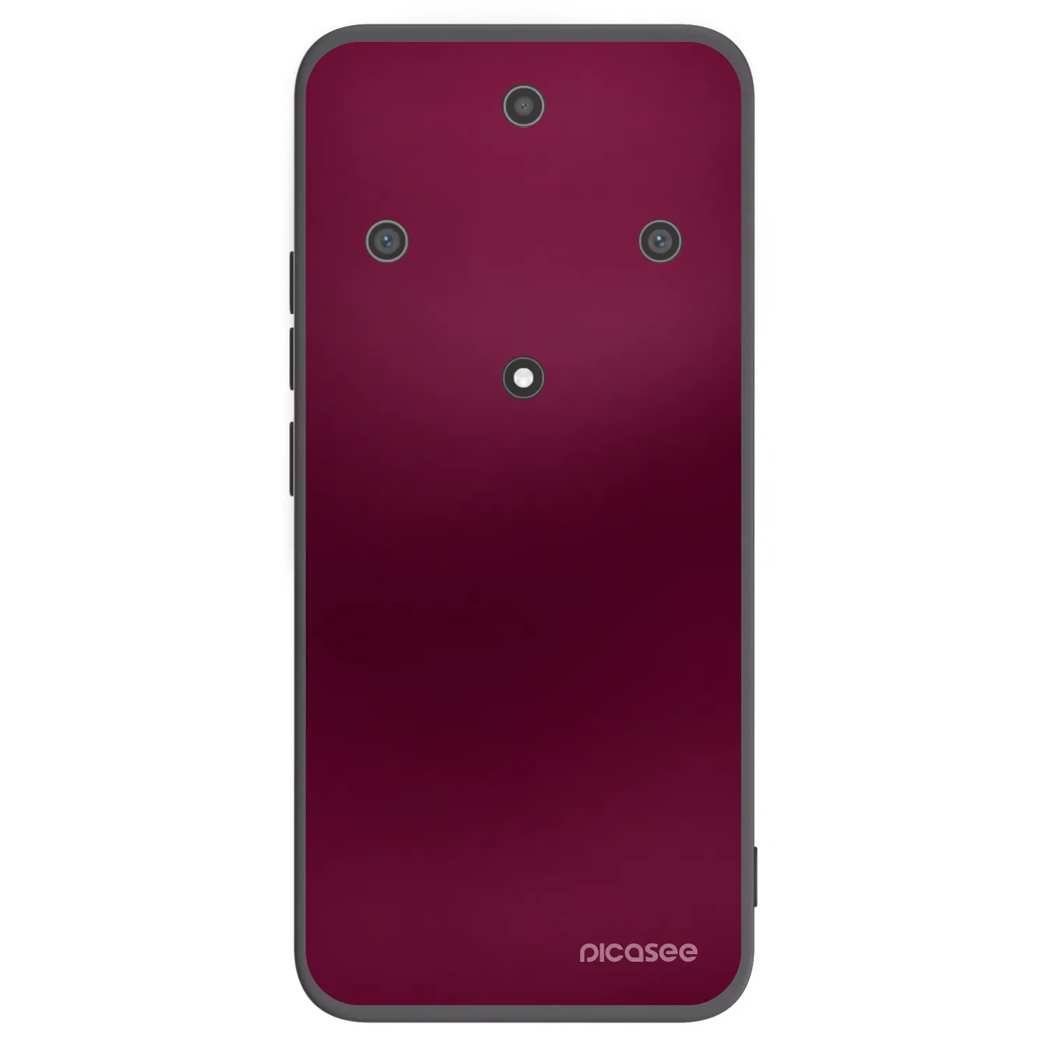 Picasee silikónový čierny obal pre Honor Magic5 Lite 5G - Velvet Bordeaux