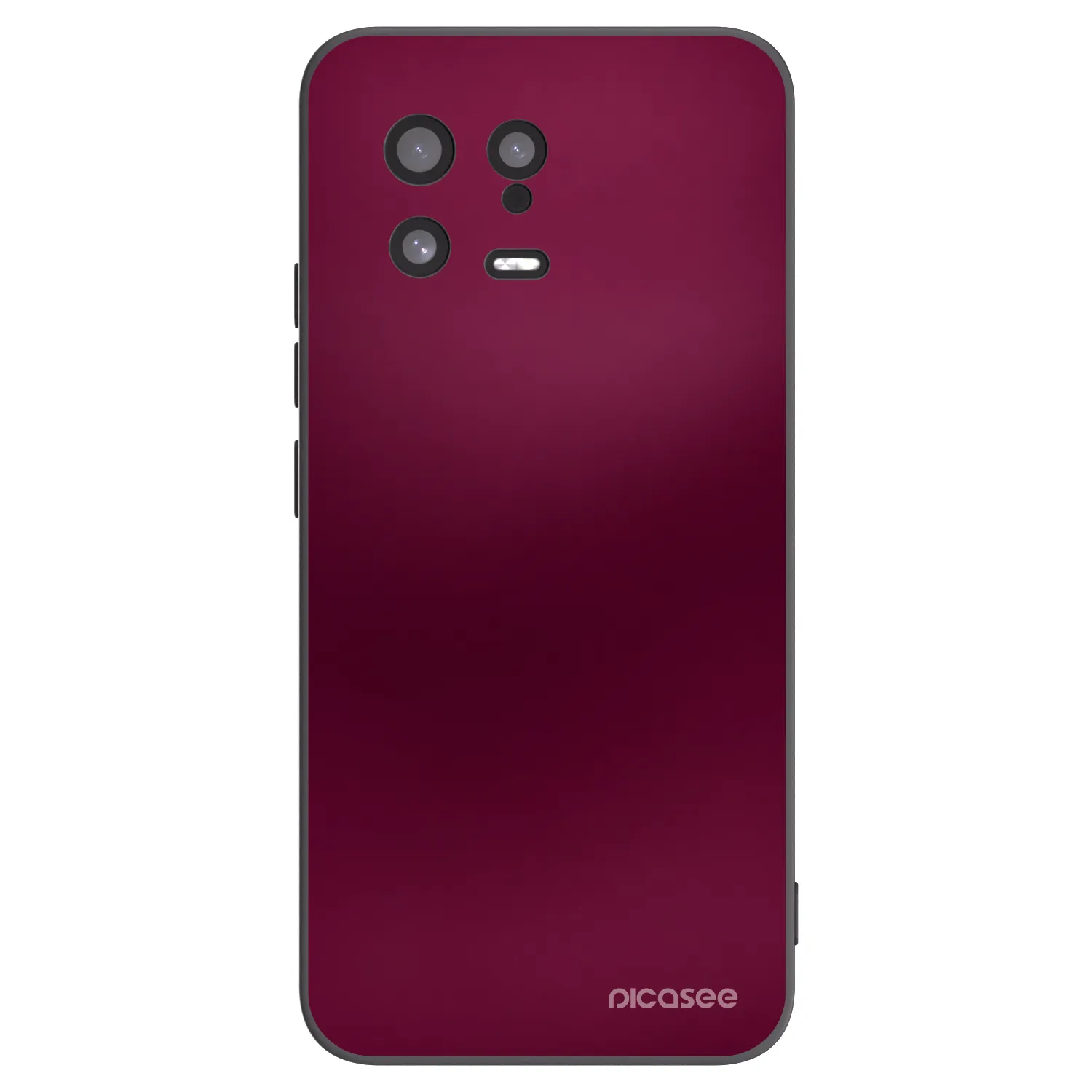 Picasee silikónový čierny obal pre Xiaomi 13 - Velvet Bordeaux