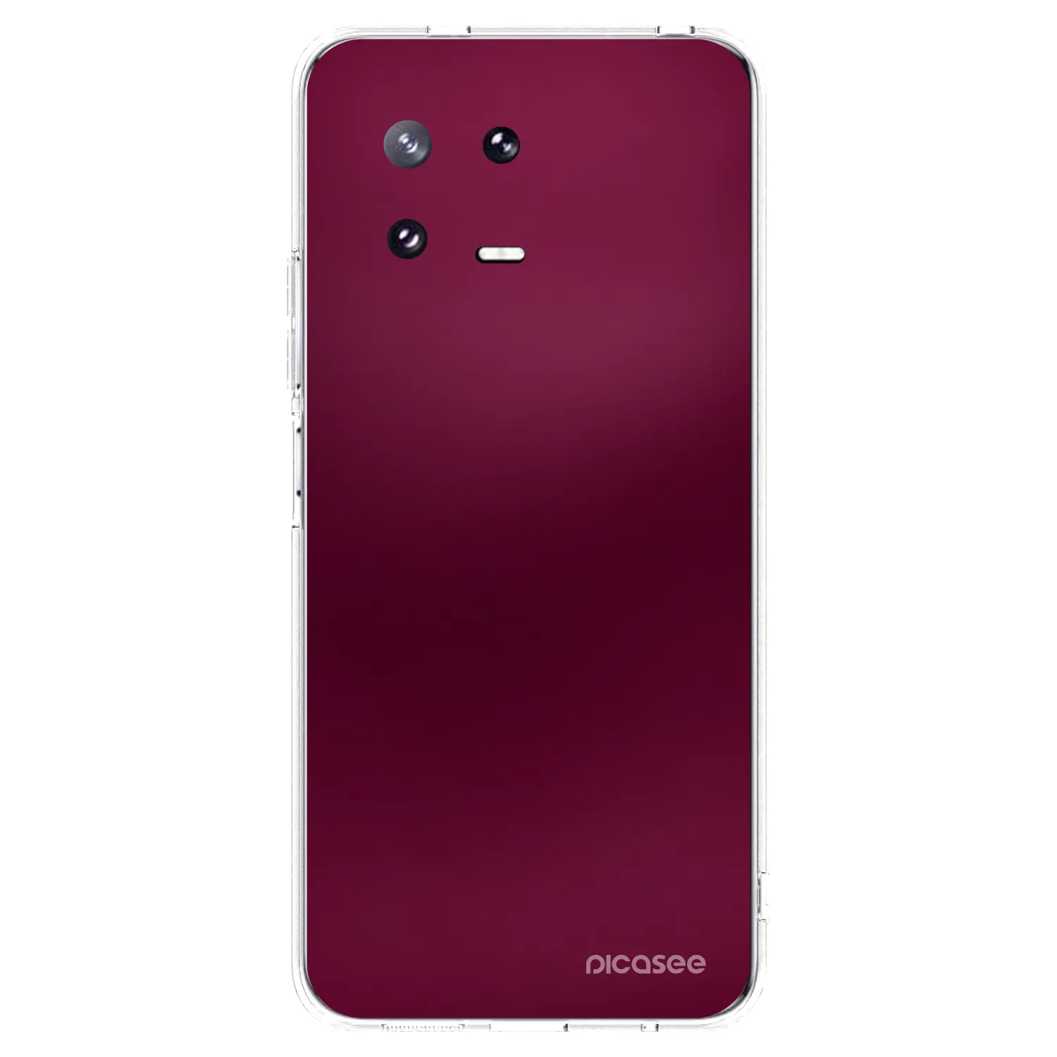 Picasee silikónový prehľadný obal pre Xiaomi 13 Pro - Velvet Bordeaux