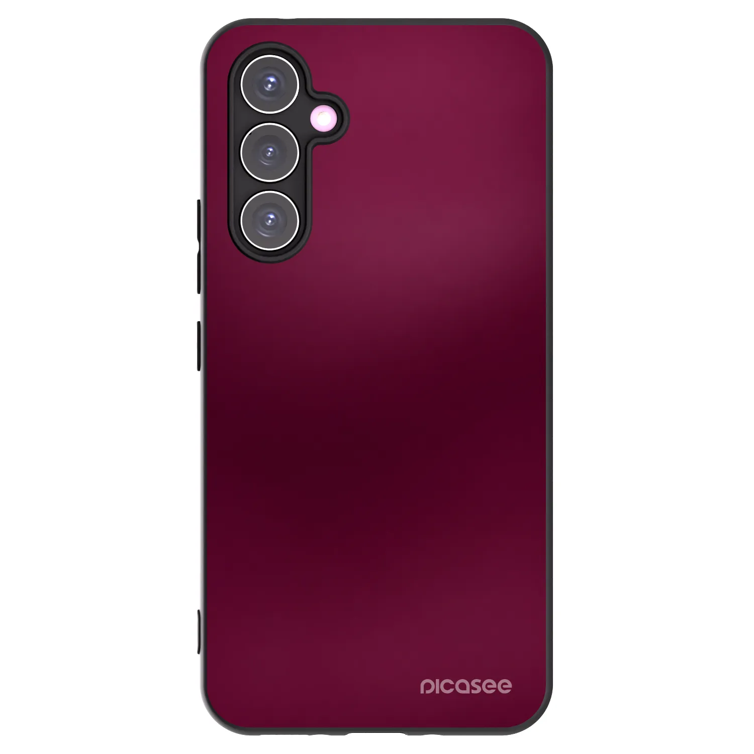 Picasee silikónový čierny obal pre Samsung Galaxy A54 5G A546B - Velvet Bordeaux