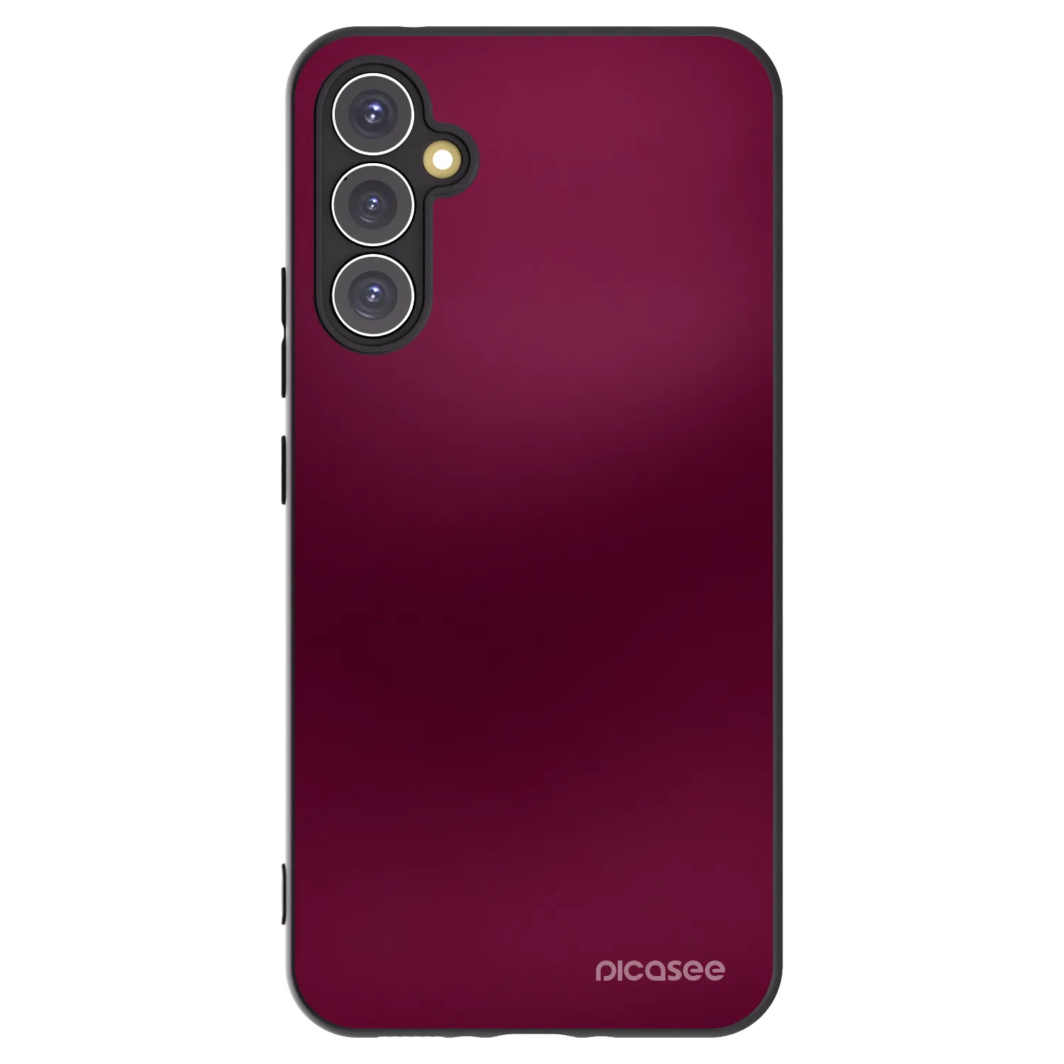 Picasee silikónový čierny obal pre Samsung Galaxy A34 5G A346B - Velvet Bordeaux