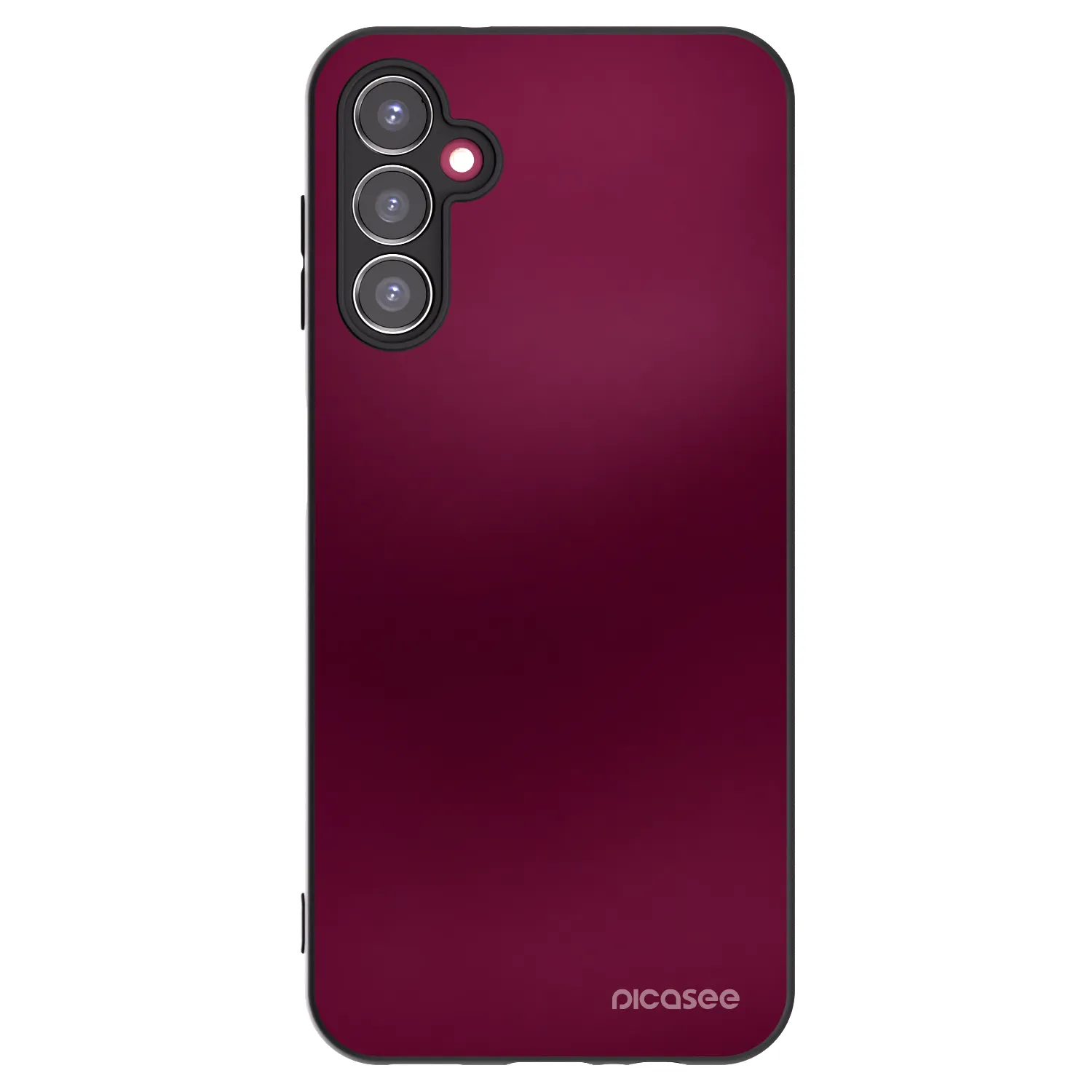 Picasee silikónový čierny obal pre Samsung Galaxy A14 5G A146P - Velvet Bordeaux