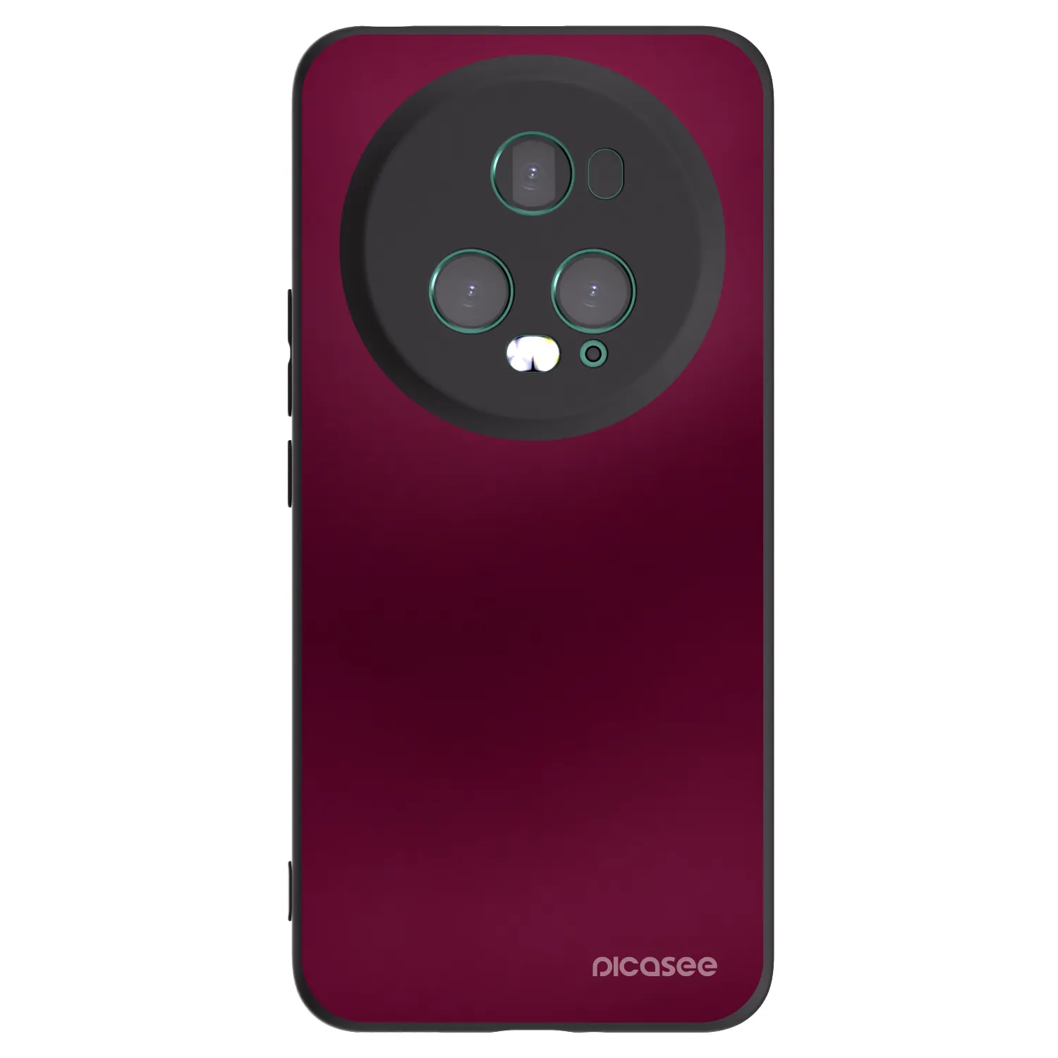 Picasee silikónový čierny obal pre Honor Magic5 Pro - Velvet Bordeaux