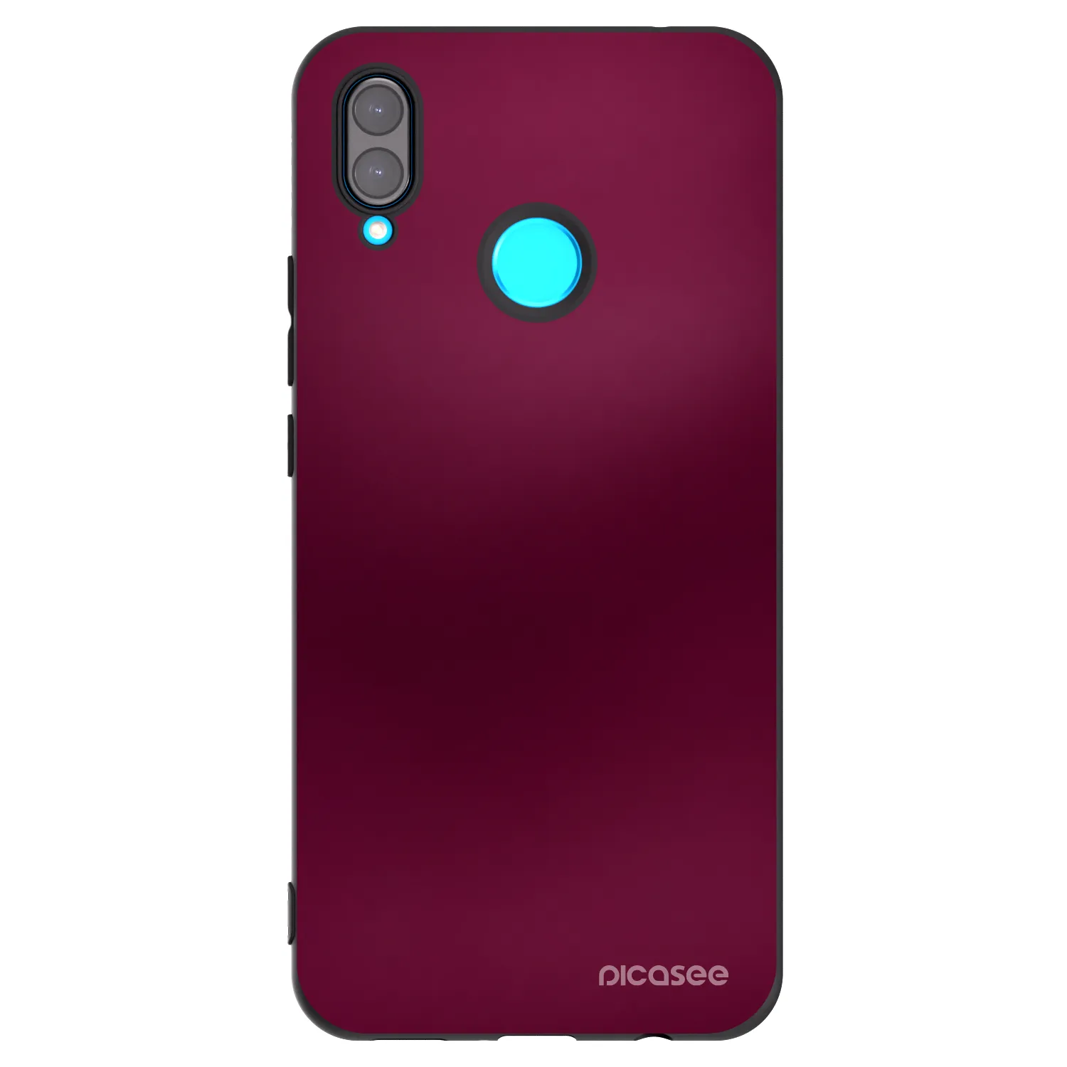 Picasee silikónový čierny obal pre Huawei Nova 3 - Velvet Bordeaux