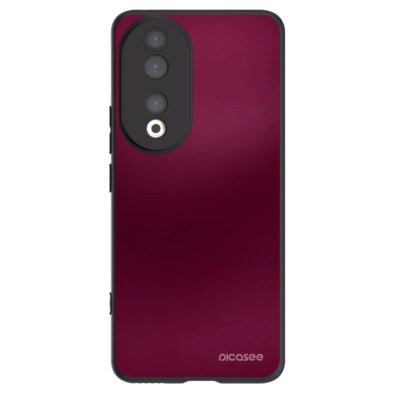 Picasee silikónový čierny obal pre Honor 90 5G - Velvet Bordeaux