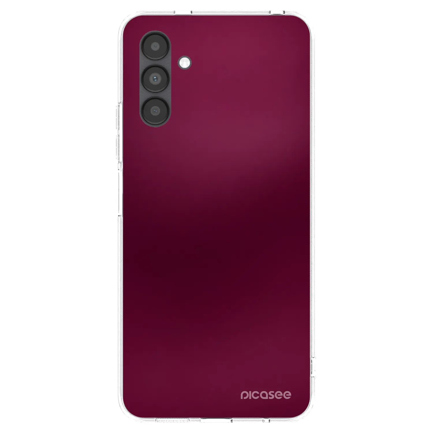 Picasee silikónový prehľadný obal pre Samsung Galaxy A04s A047F - Velvet Bordeaux
