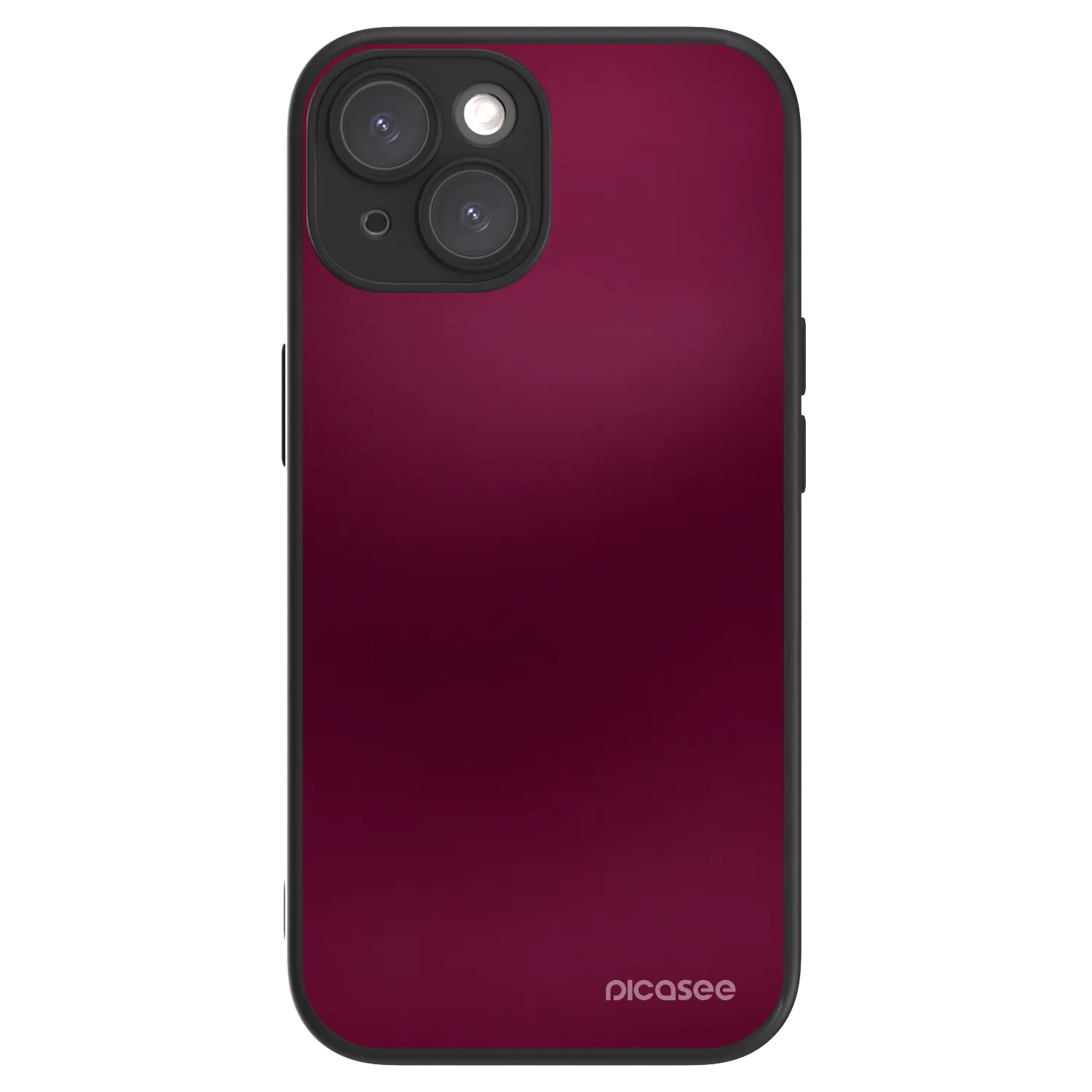 Picasee ULTIMATE CASE MagSafe pro Apple iPhone 15 - Velvet Bordeaux