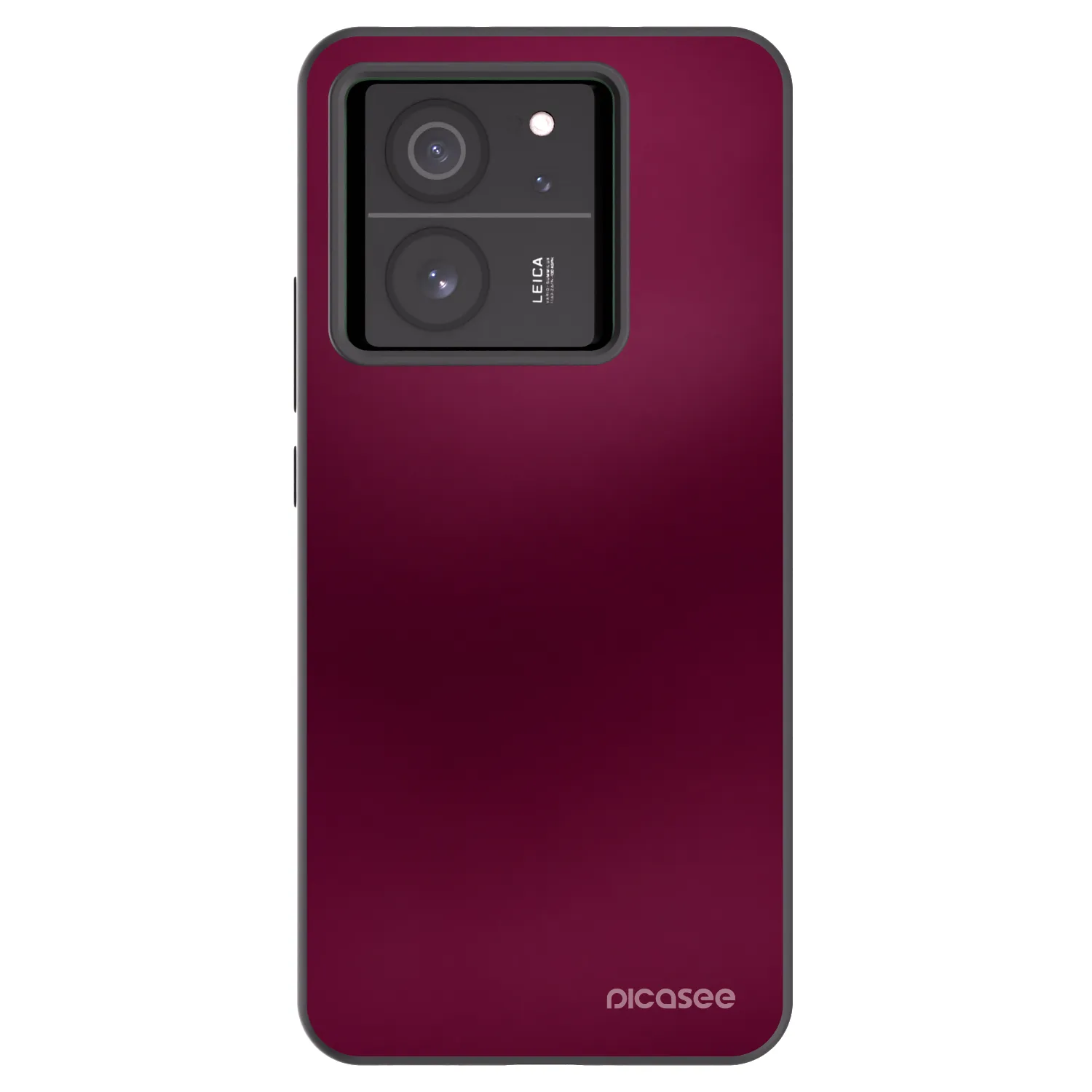 Picasee silikónový čierny obal pre Xiaomi 13T - Velvet Bordeaux