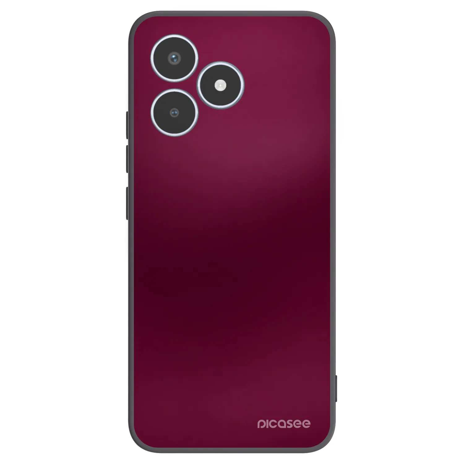 Picasee silikónový čierny obal pre Realme C53 - Velvet Bordeaux