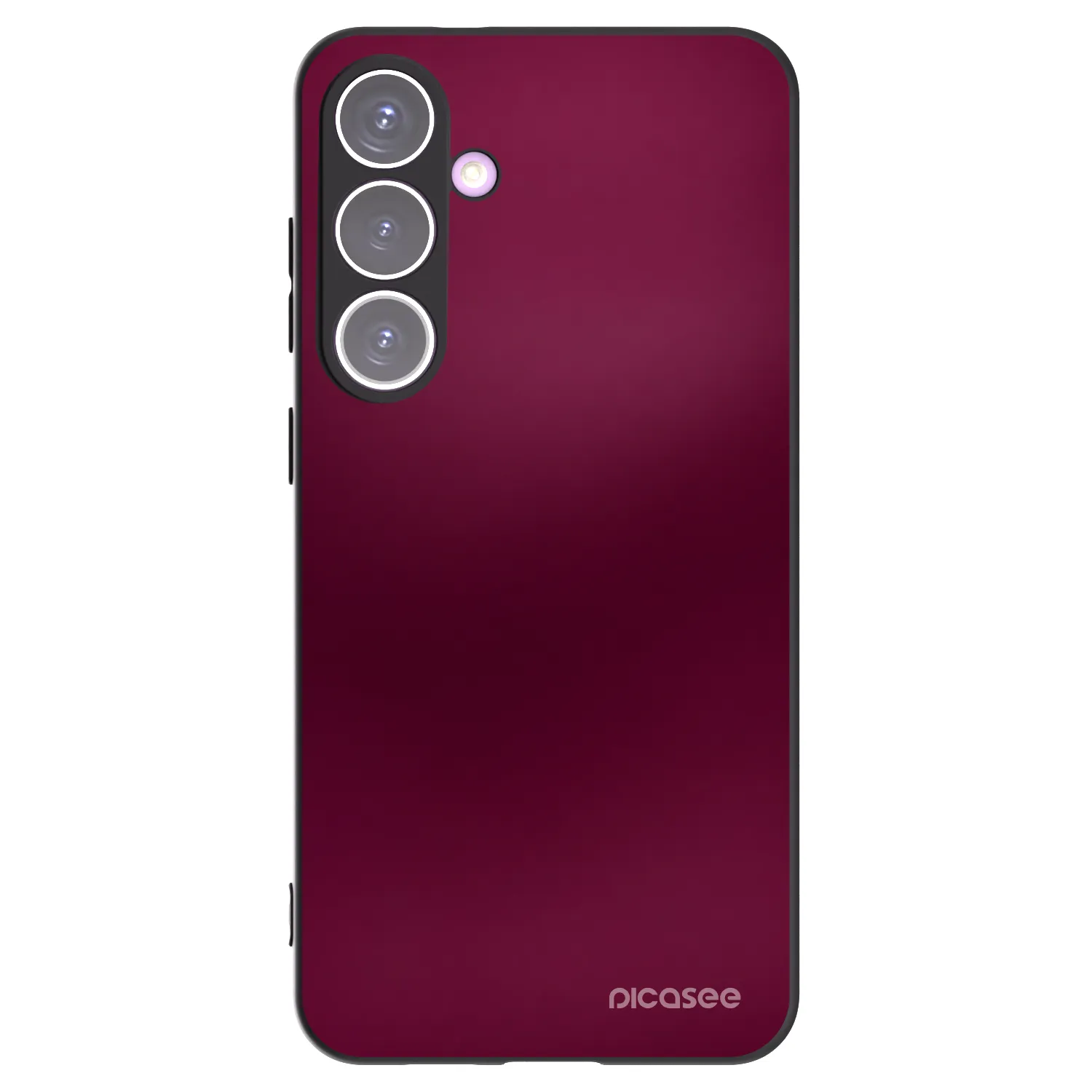 Picasee silikónový čierny obal pre Samsung Galaxy S24+ S926B 5G - Velvet Bordeaux