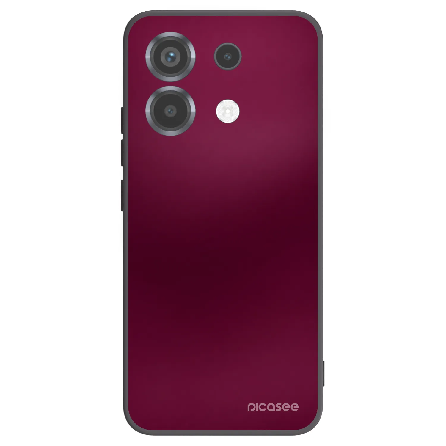 Picasee silikónový čierny obal pre Xiaomi Poco X6 - Velvet Bordeaux