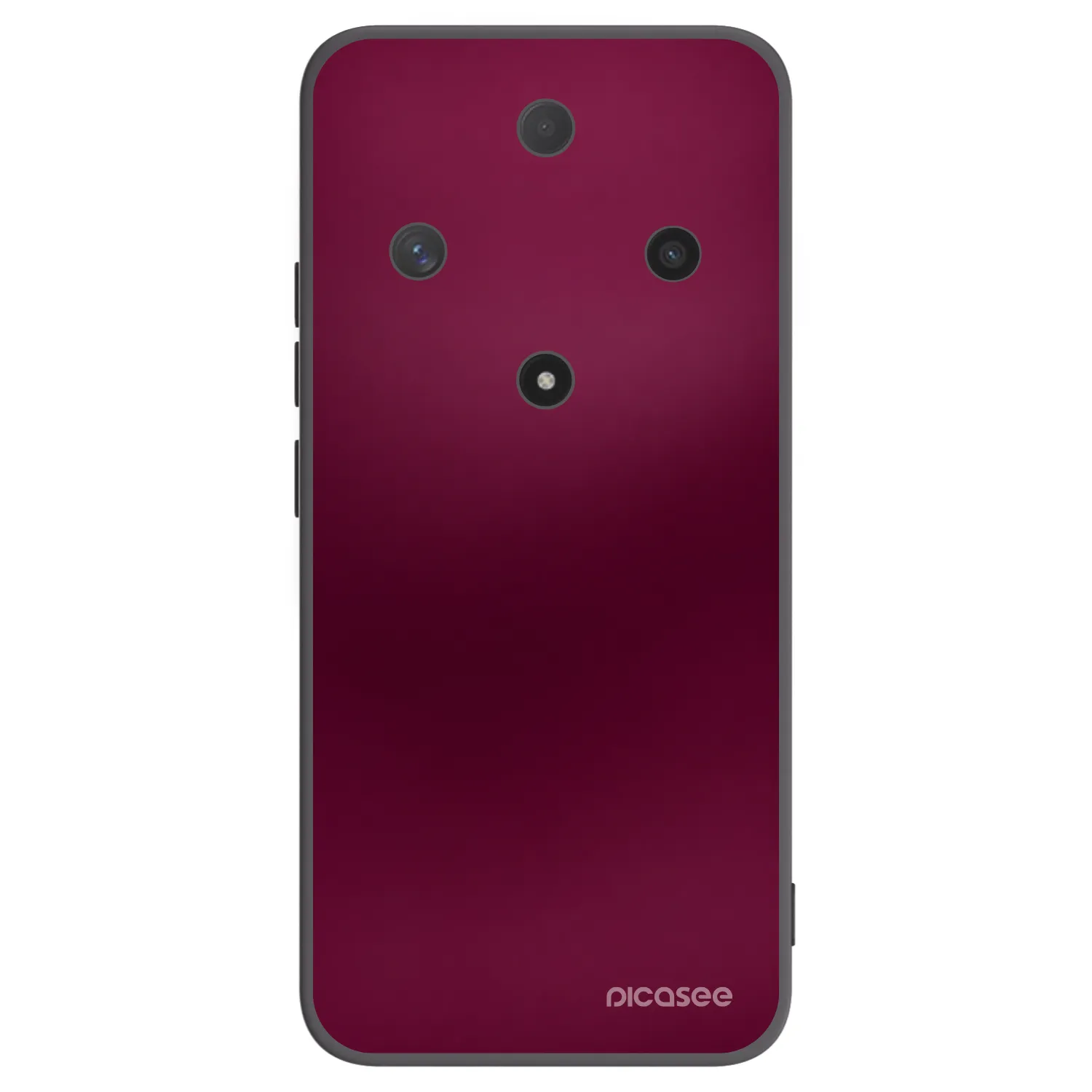 Picasee silikónový čierny obal pre Honor Magic6 Lite 5G - Velvet Bordeaux