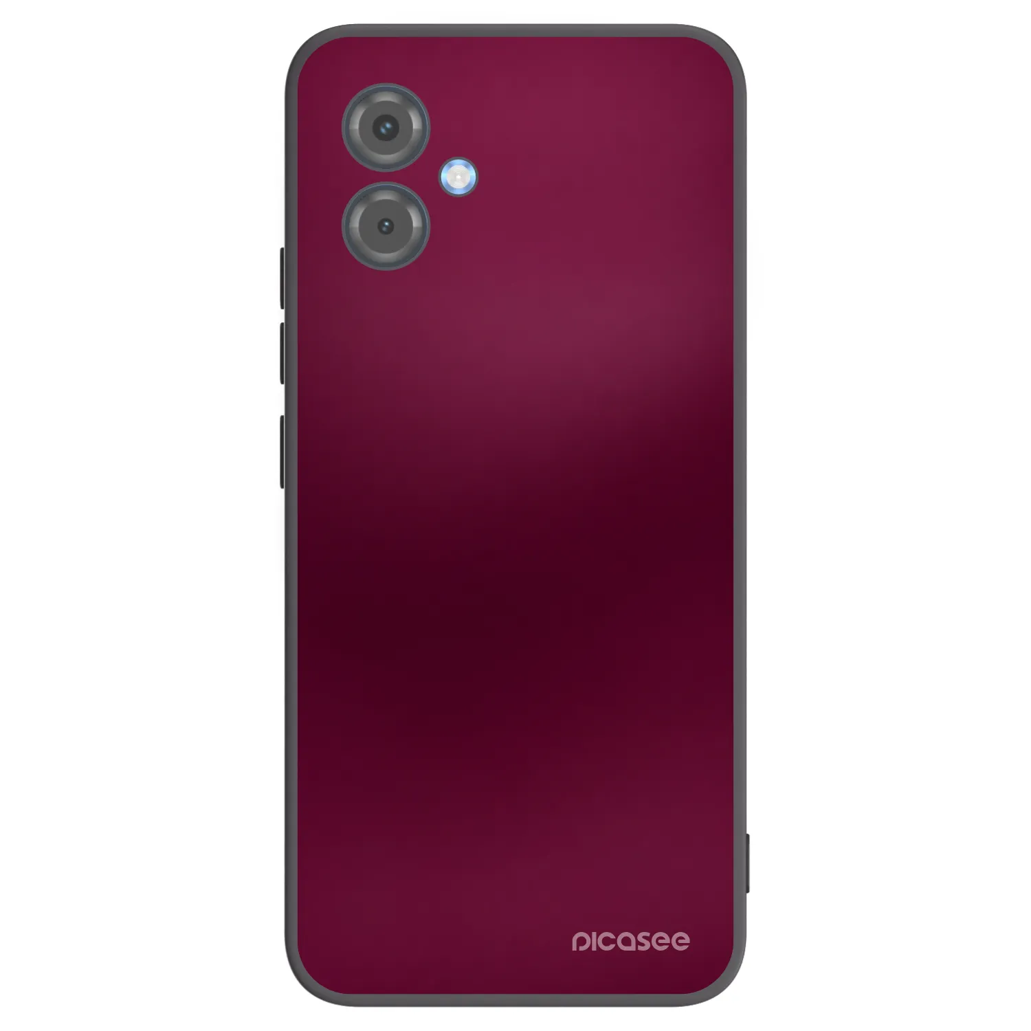 Picasee silikónový čierny obal pre Motorola Moto G14 - Velvet Bordeaux