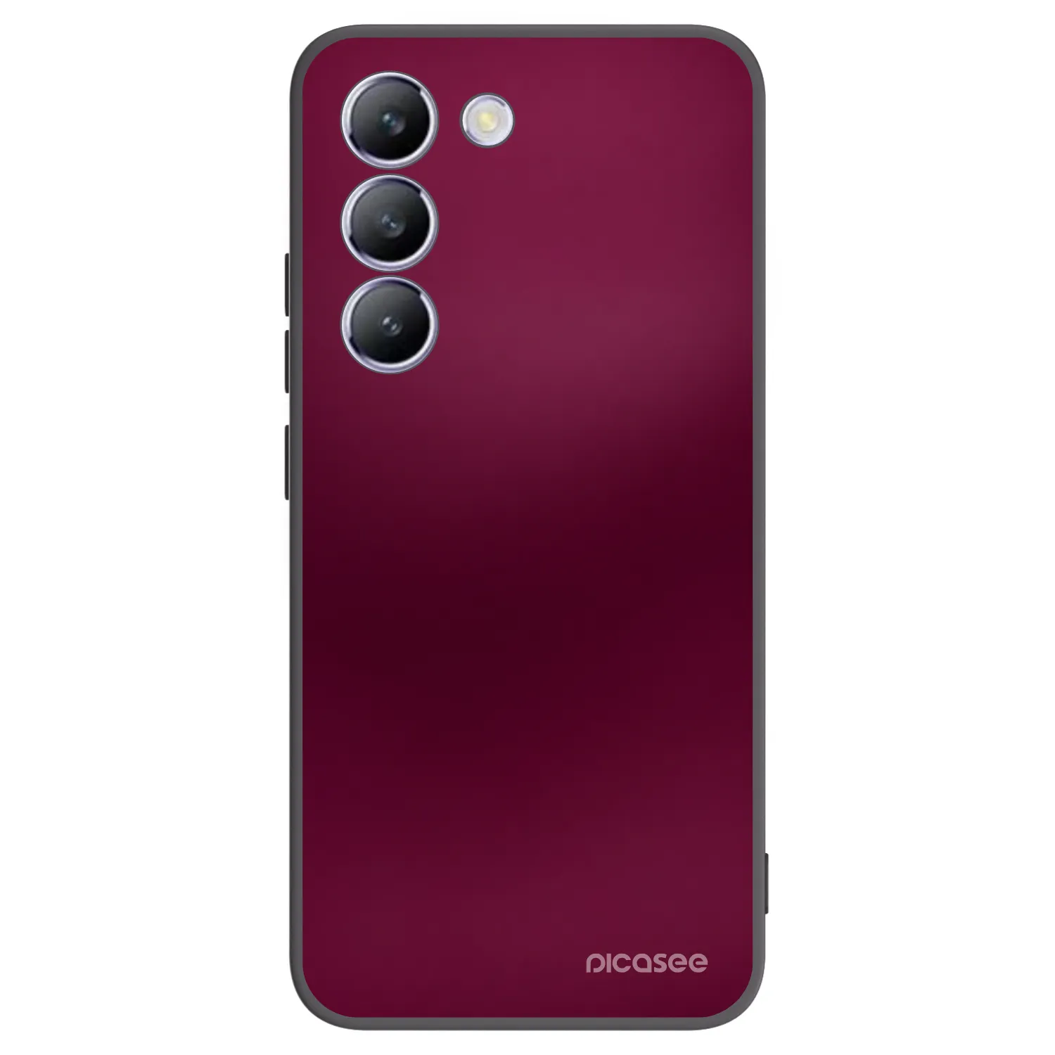 Picasee silikónový čierny obal pre Vivo V40 SE 5G - Velvet Bordeaux