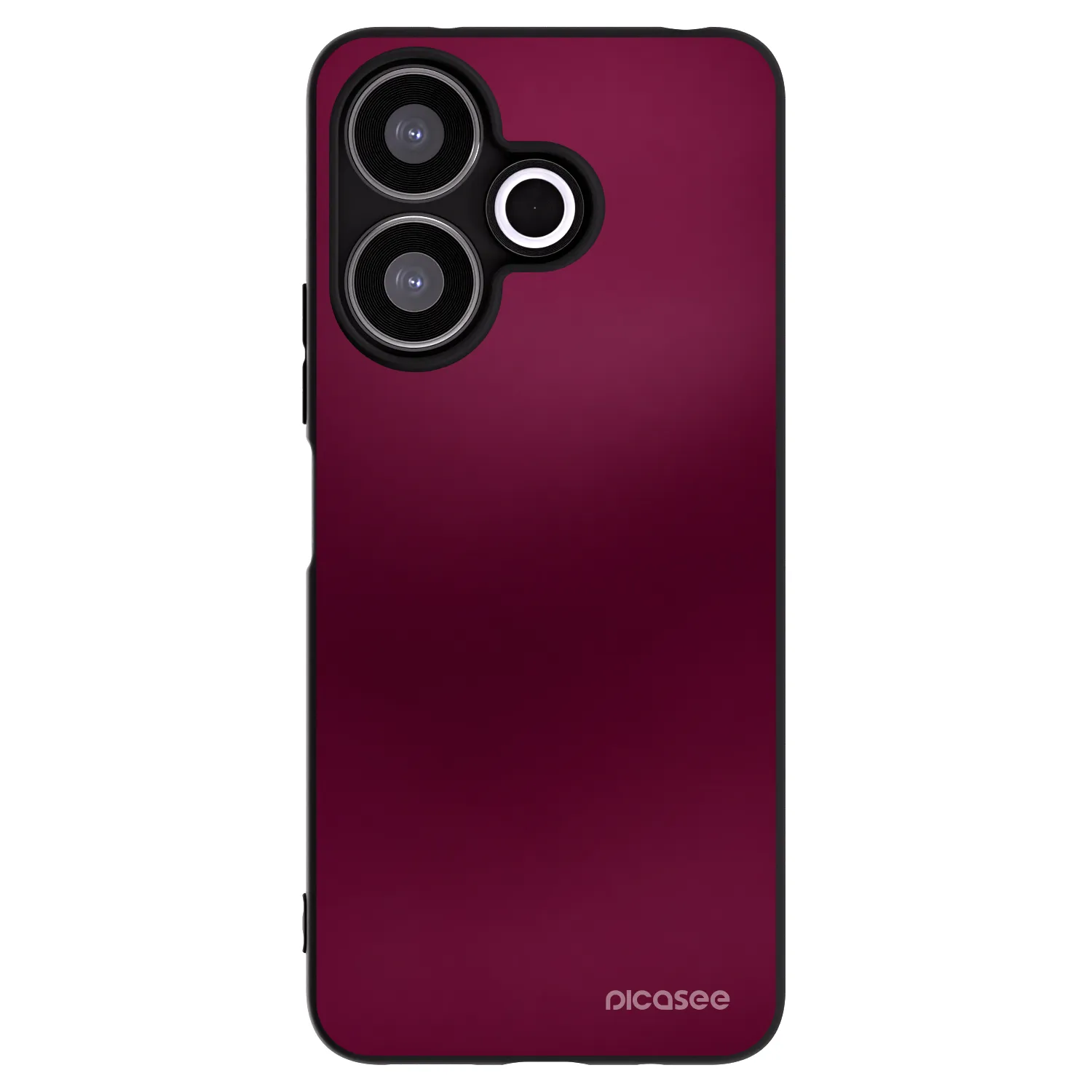 Picasee silikónový čierny obal pre Xiaomi Redmi 13 4G - Velvet Bordeaux