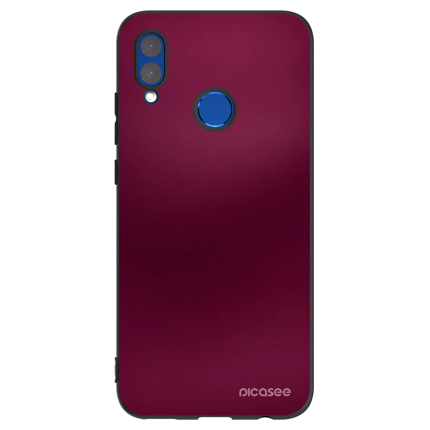 Picasee silikónový čierny obal pre Honor 10 Lite - Velvet Bordeaux