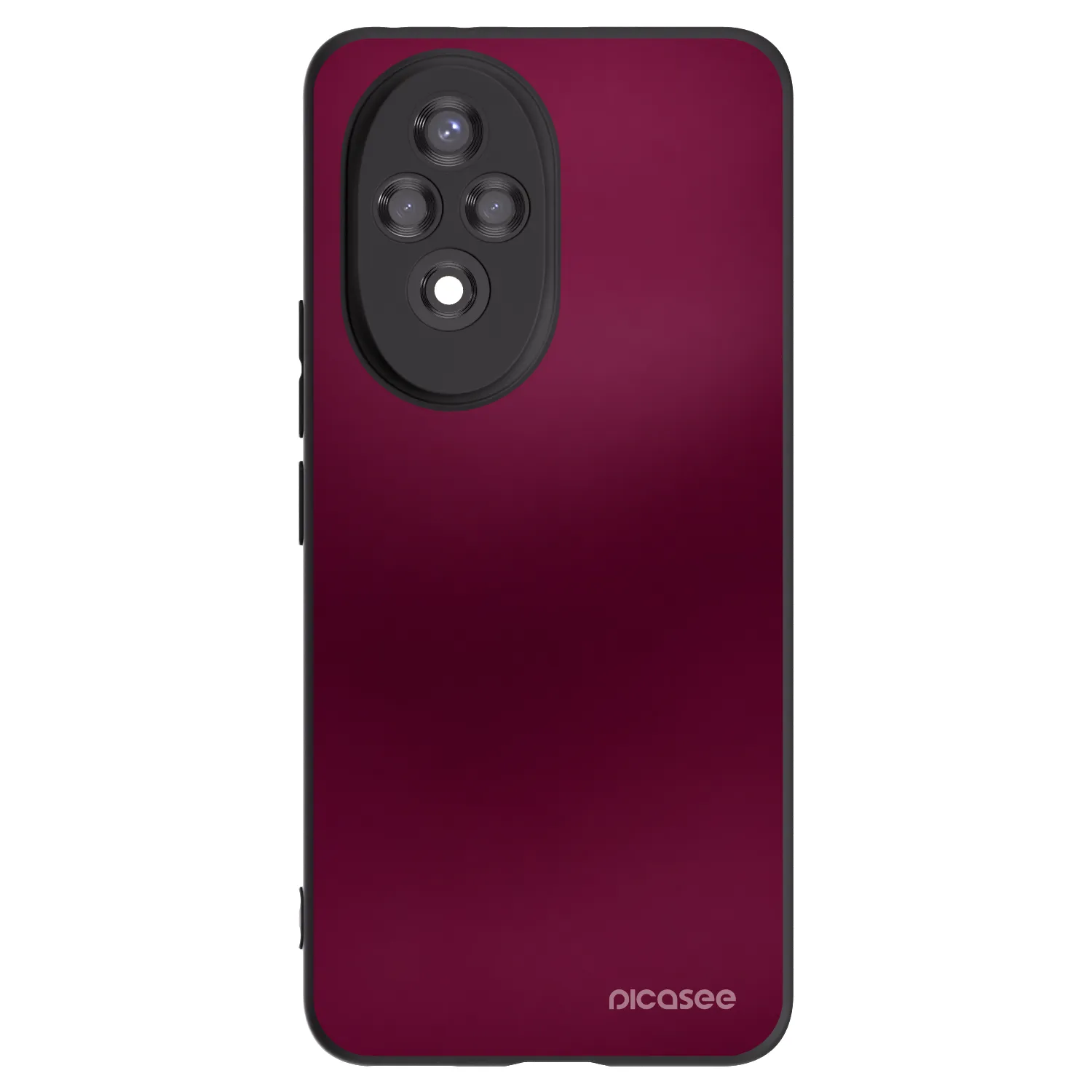 Picasee silikónový čierny obal pre Honor 200 Pro 5G - Velvet Bordeaux