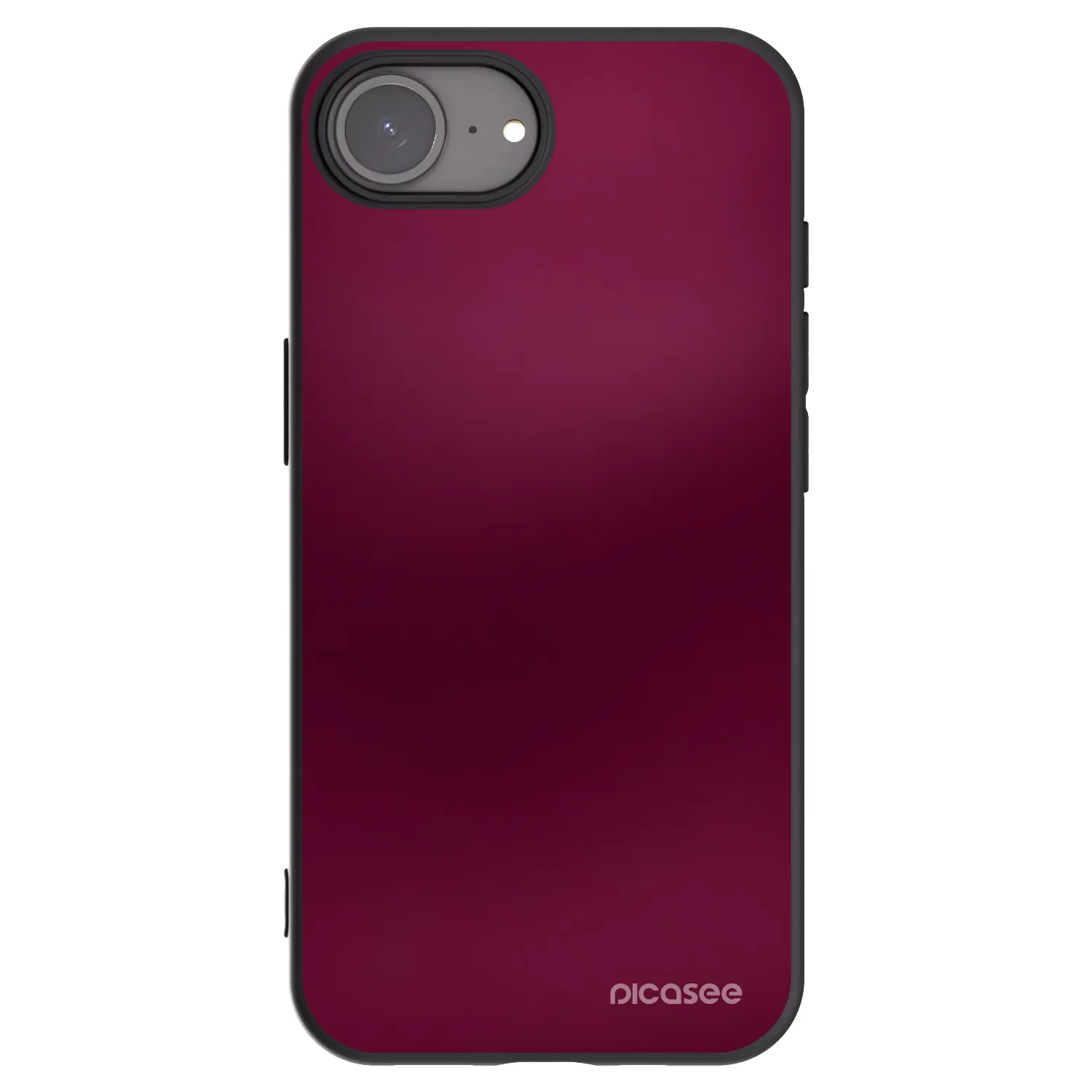 Picasee silikónový čierny obal pre Apple iPhone 16e - Velvet Bordeaux