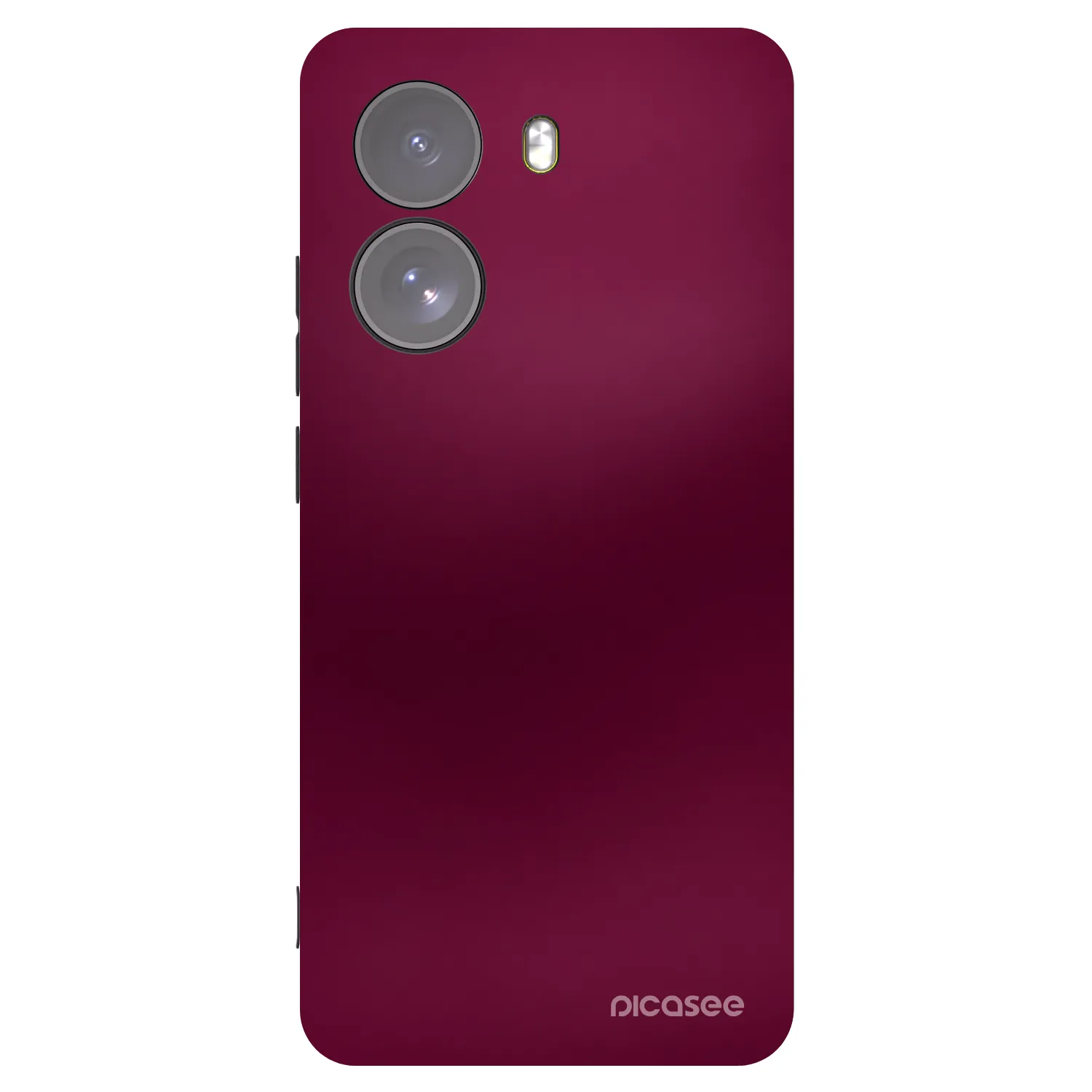 Picasee silikónový čierny obal pre Xiaomi Poco X7 - Velvet Bordeaux