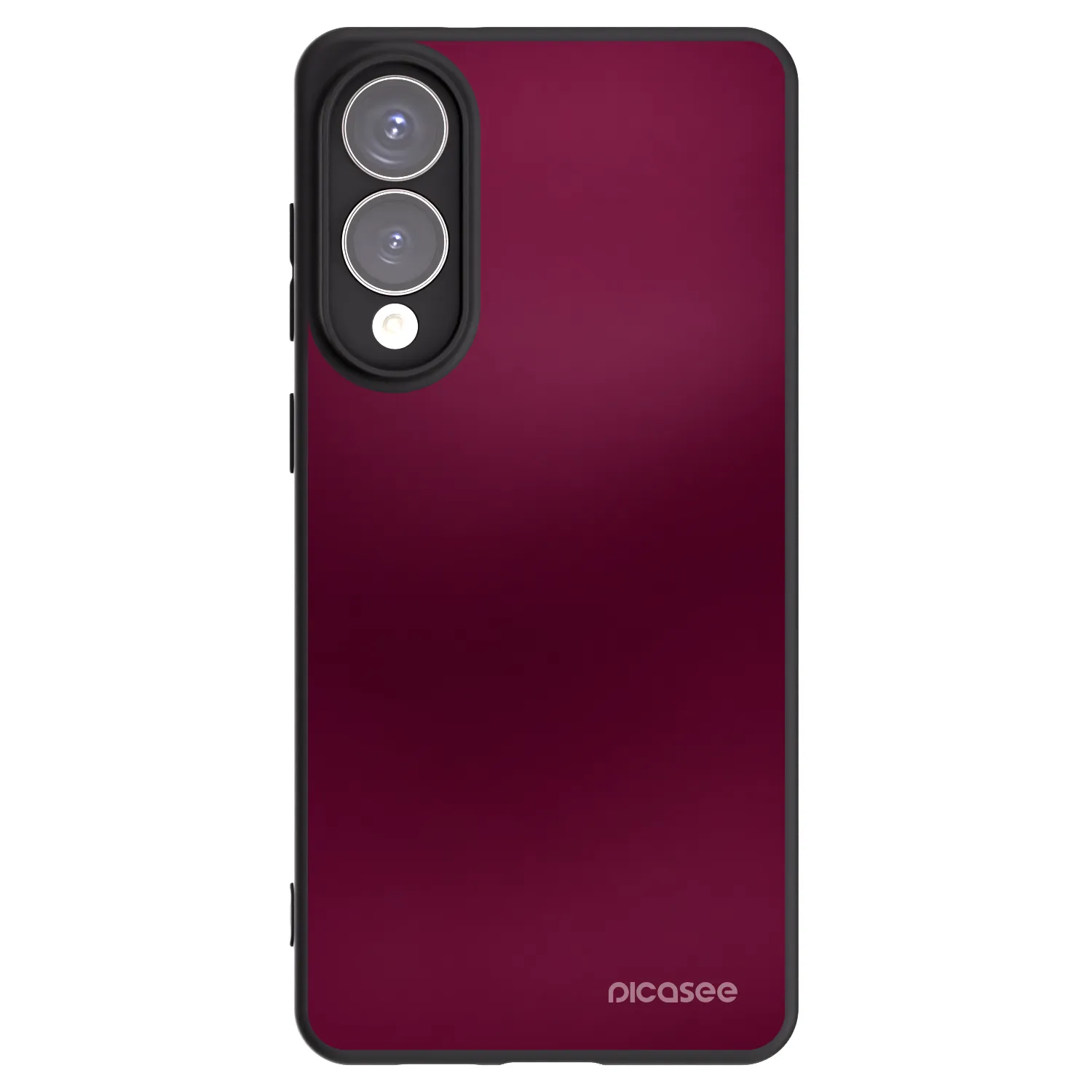 Picasee silikónový čierny obal pre Samsung Galaxy S25 Edge 5G - Velvet Bordeaux