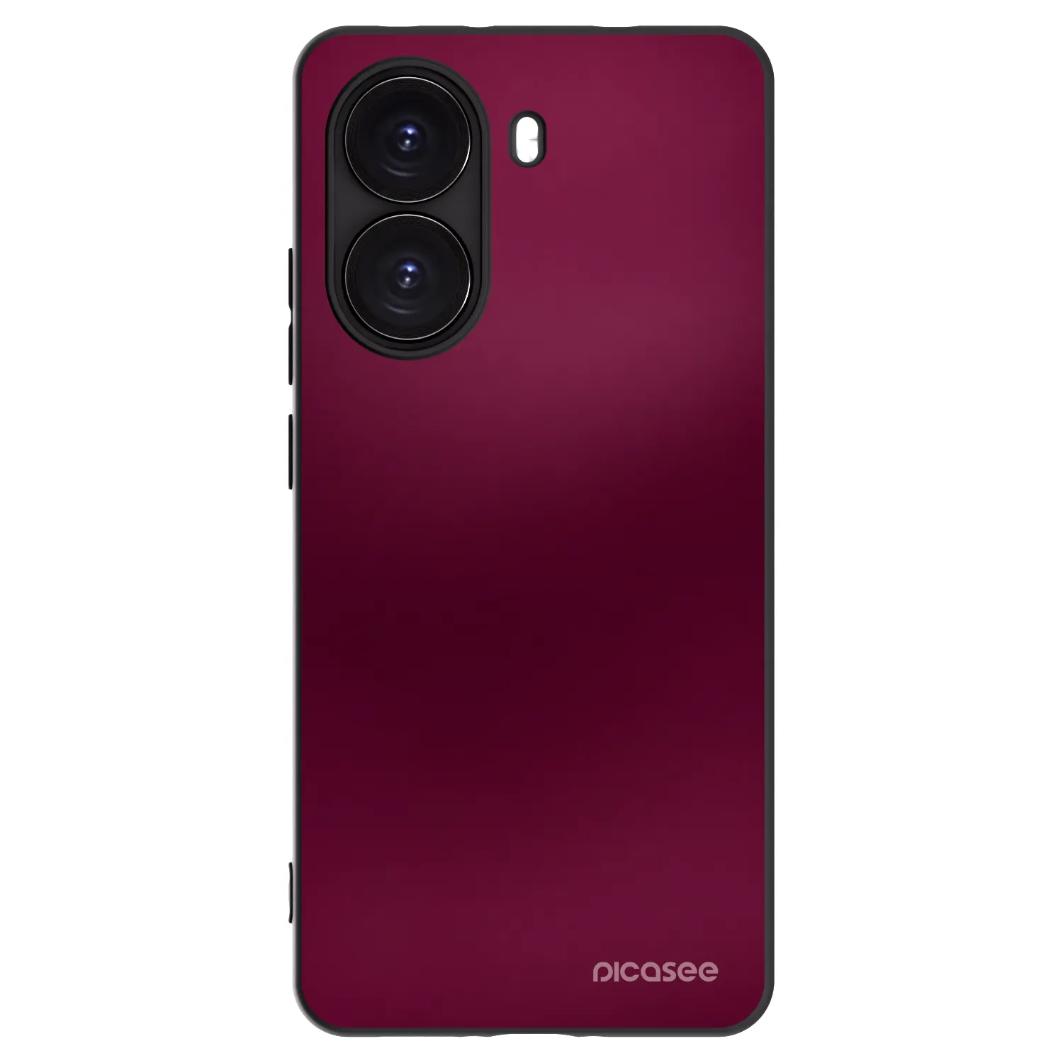 Picasee silikónový čierny obal pre Xiaomi Poco X7 Pro 5G - Velvet Bordeaux