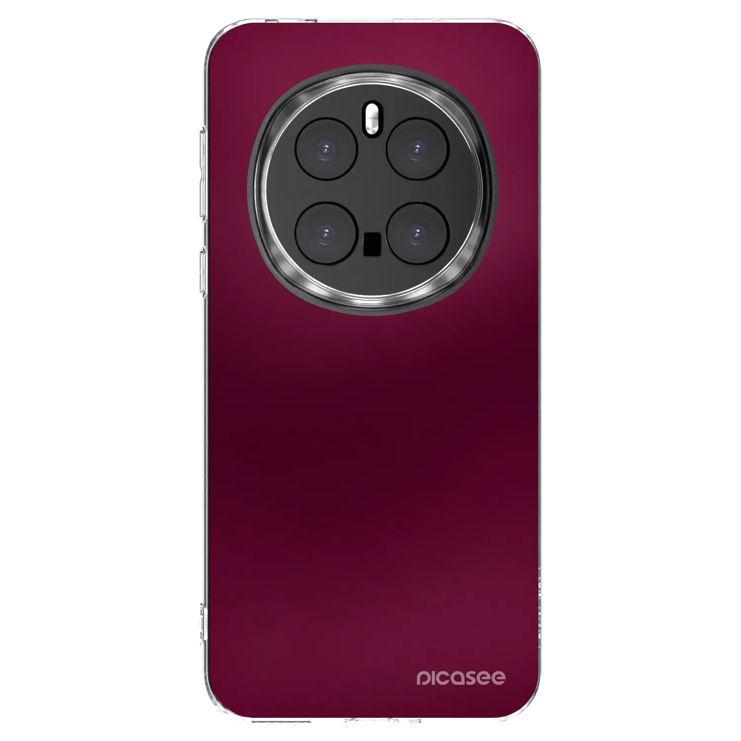 Picasee silikónový prehľadný obal pre Honor Magic7 Pro 5G - Velvet Bordeaux