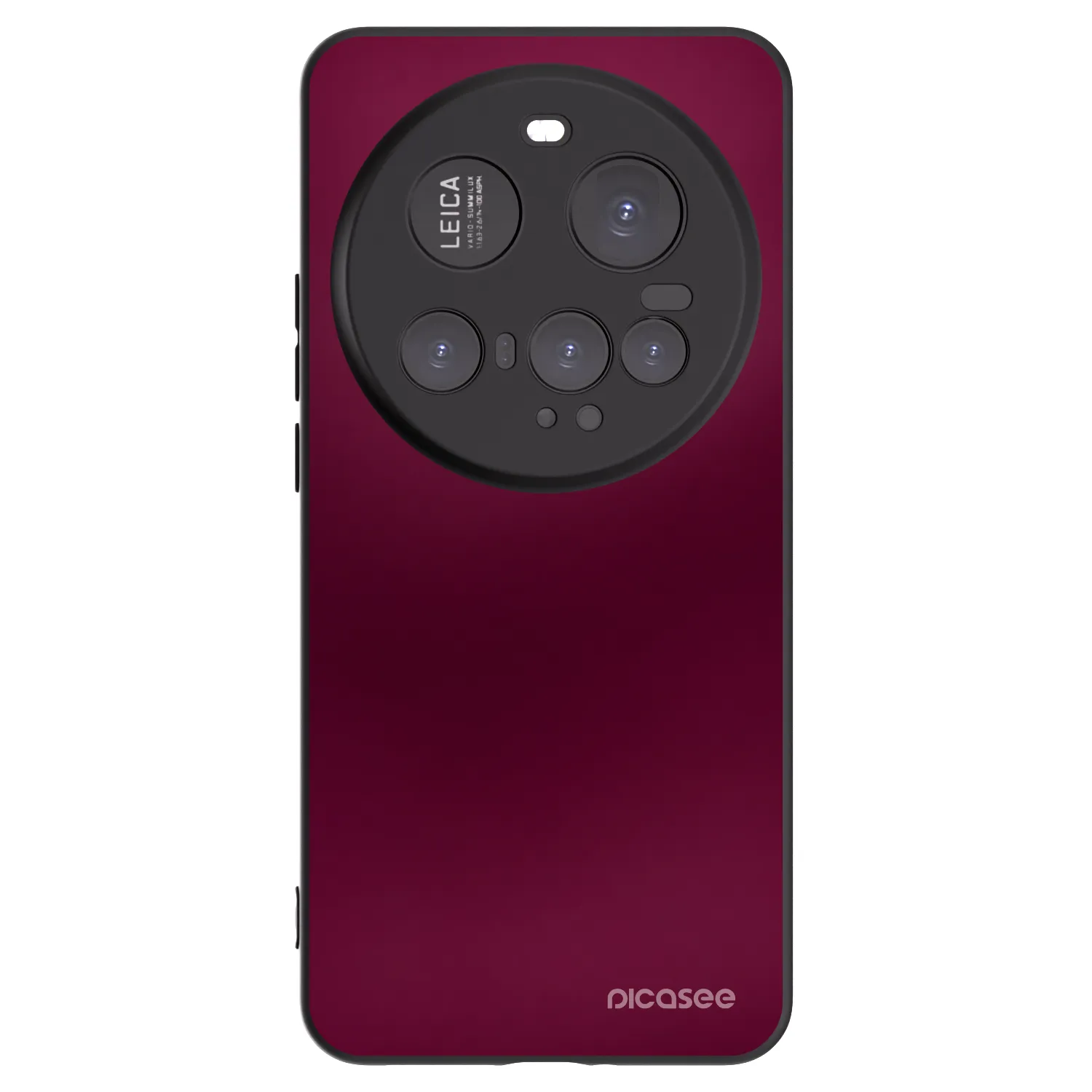 Picasee silikónový čierny obal pre Xiaomi 15 Ultra - Velvet Bordeaux